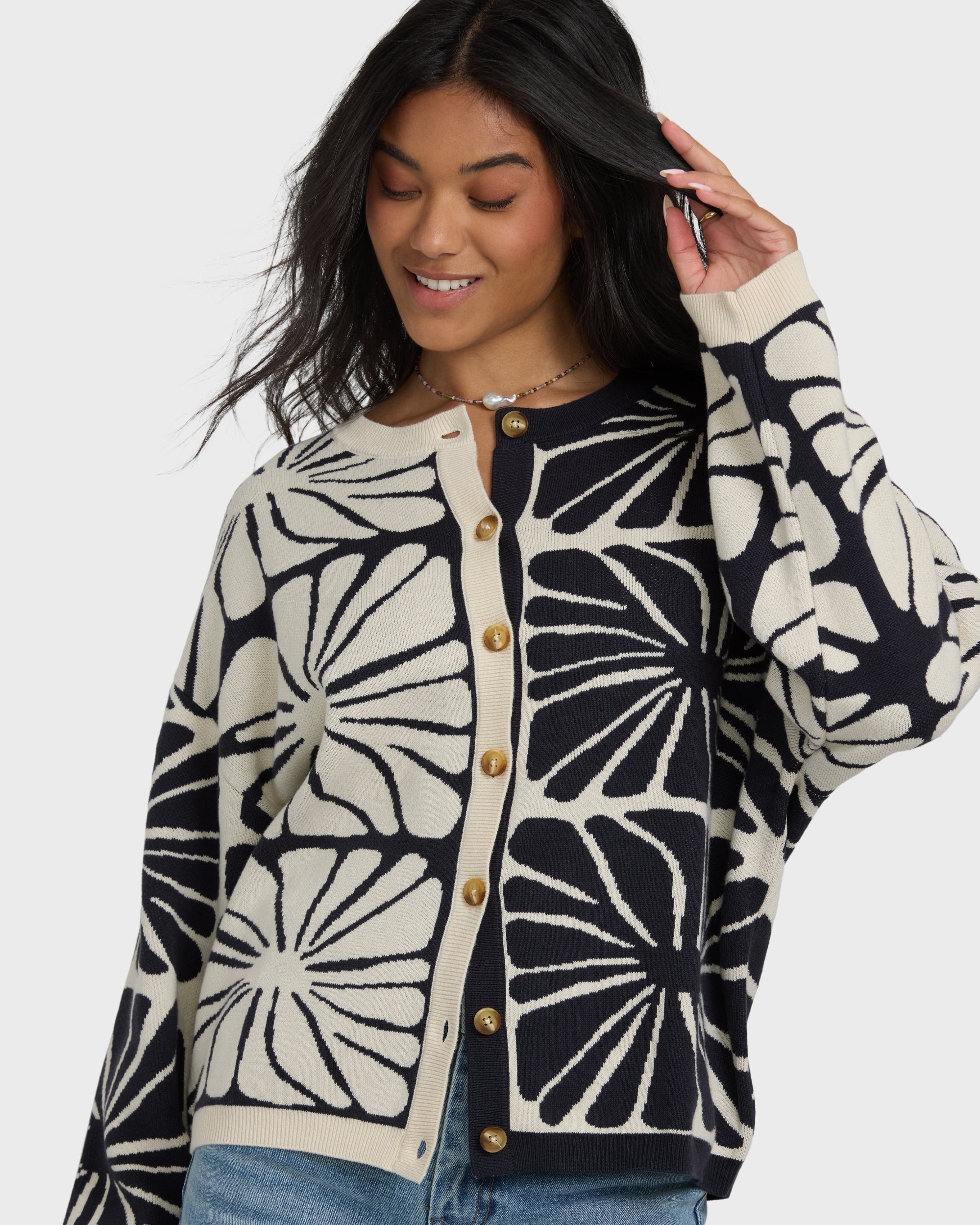 Billabong Overheated Cardi - Black Sands