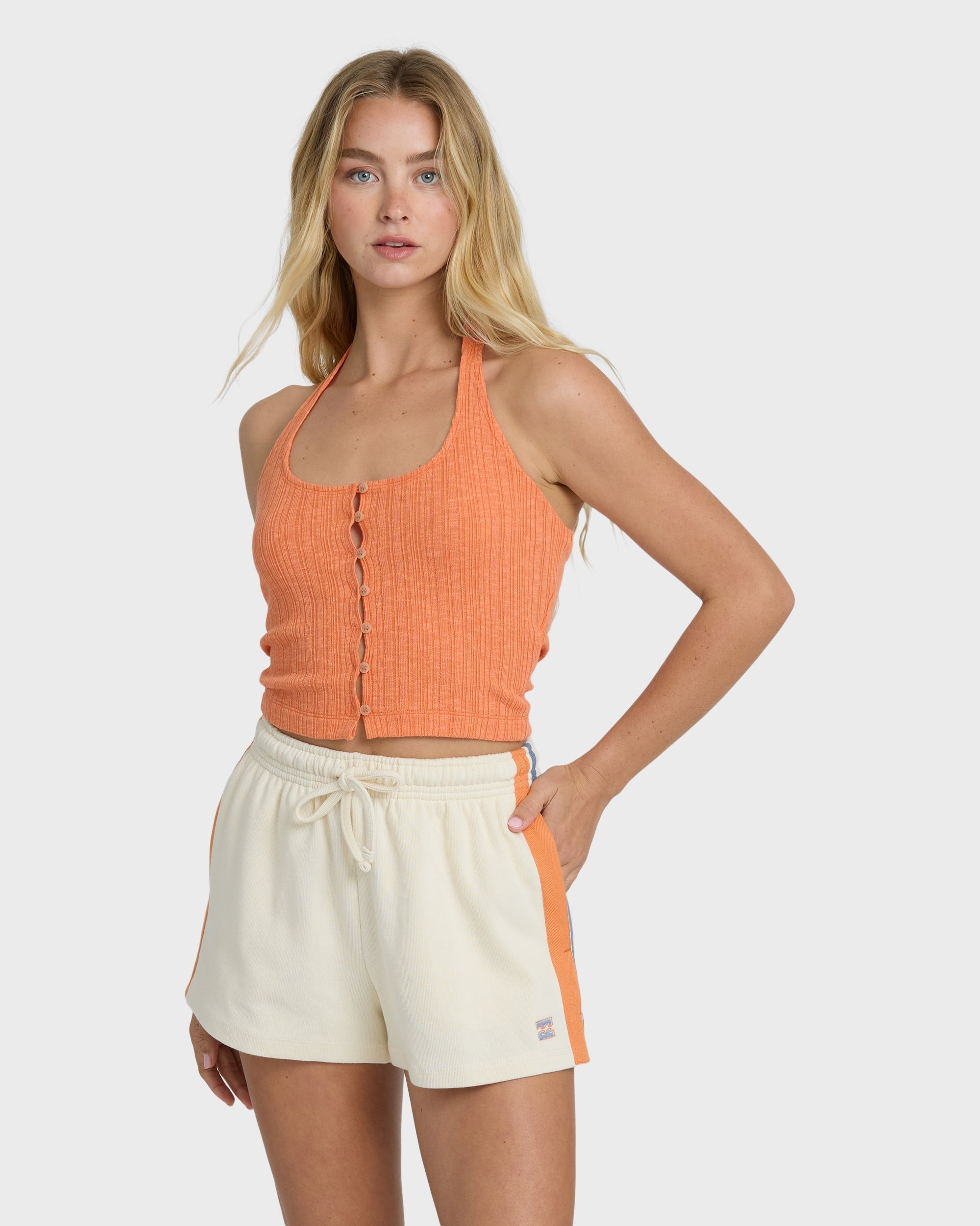 Billabong Classic Feels Sweatshorts - White Cap