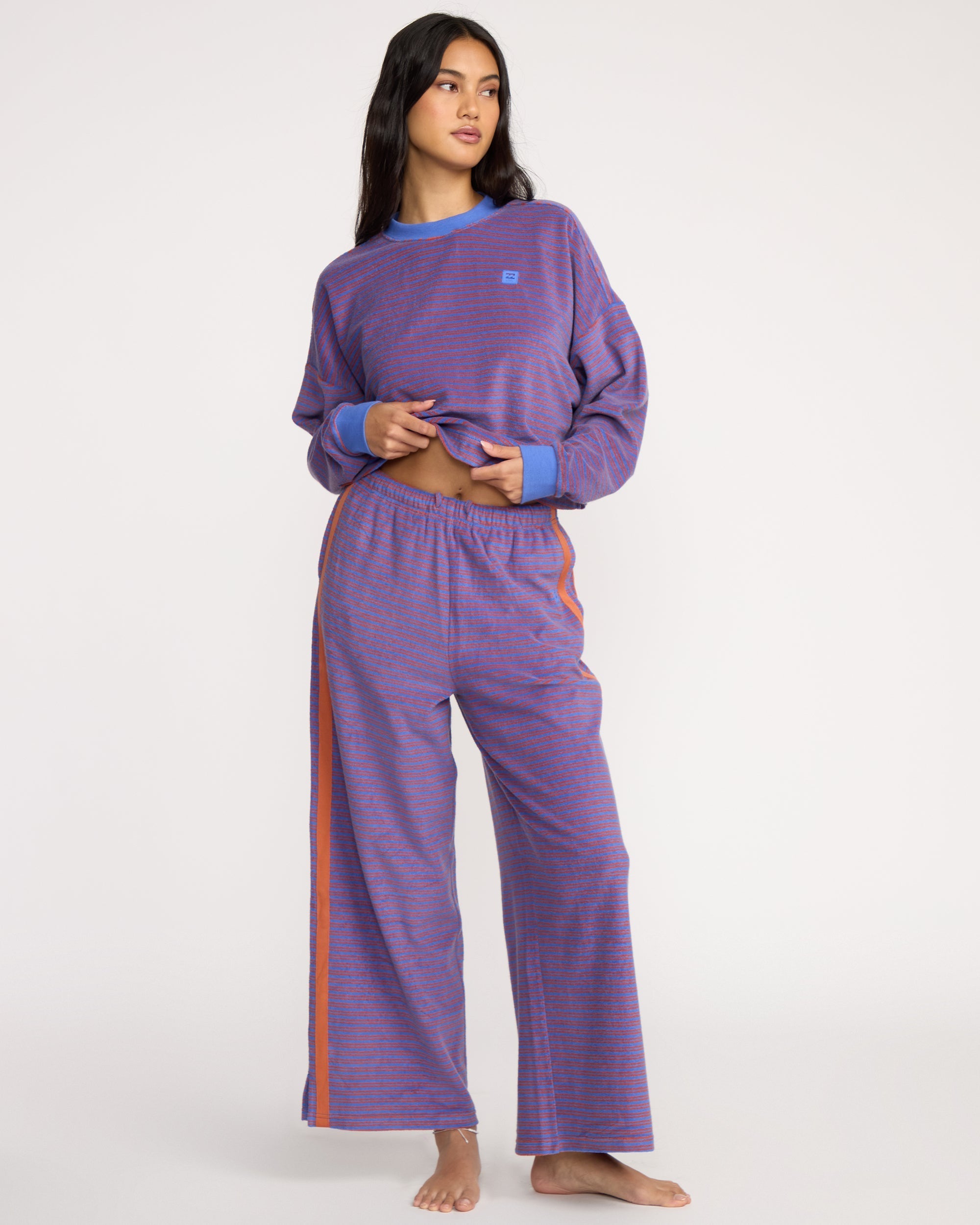 Billabong Date Palm Terry Pants - Iris