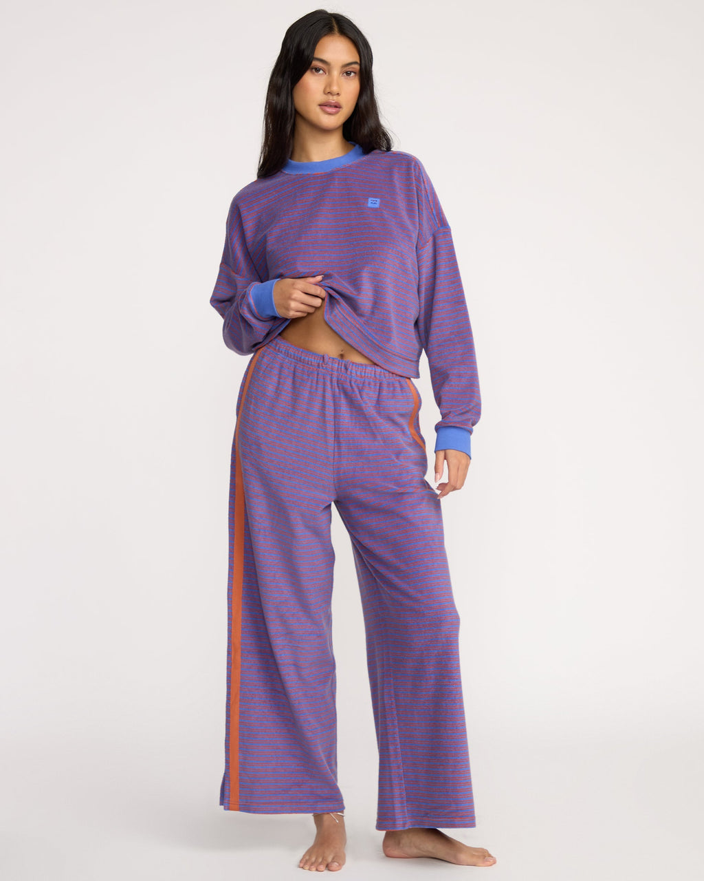Billabong Date Palm Terry Pants - Iris