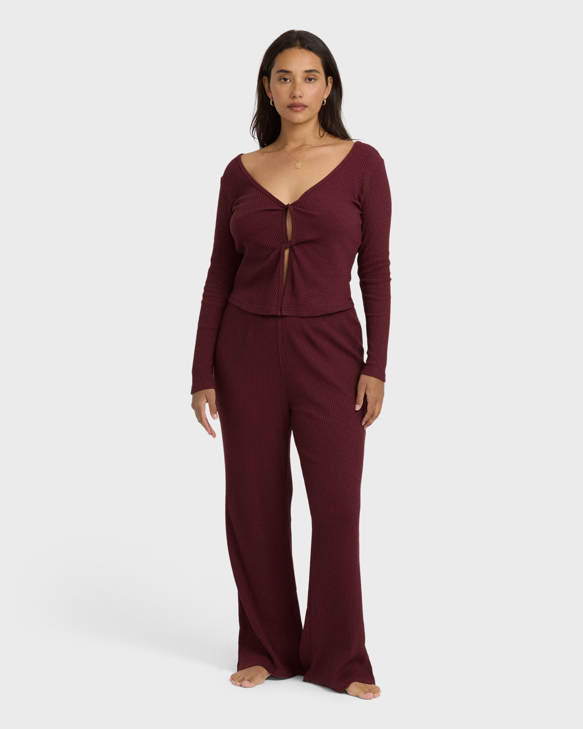 Billabong Fever Twist Knitpants - Pinot