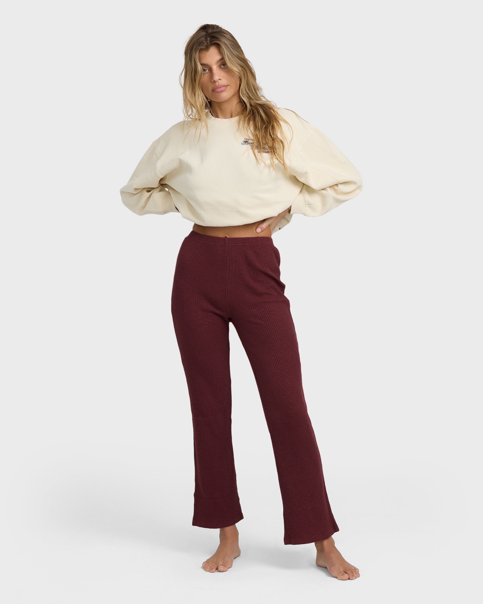 Billabong Fever Twist Knitpants - Pinot