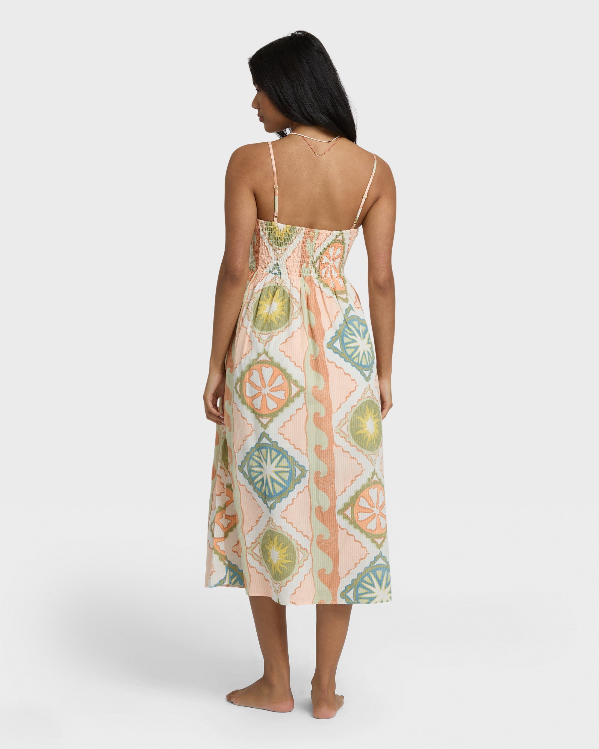 Billabong Fever Dream Midi Dress - White Cap