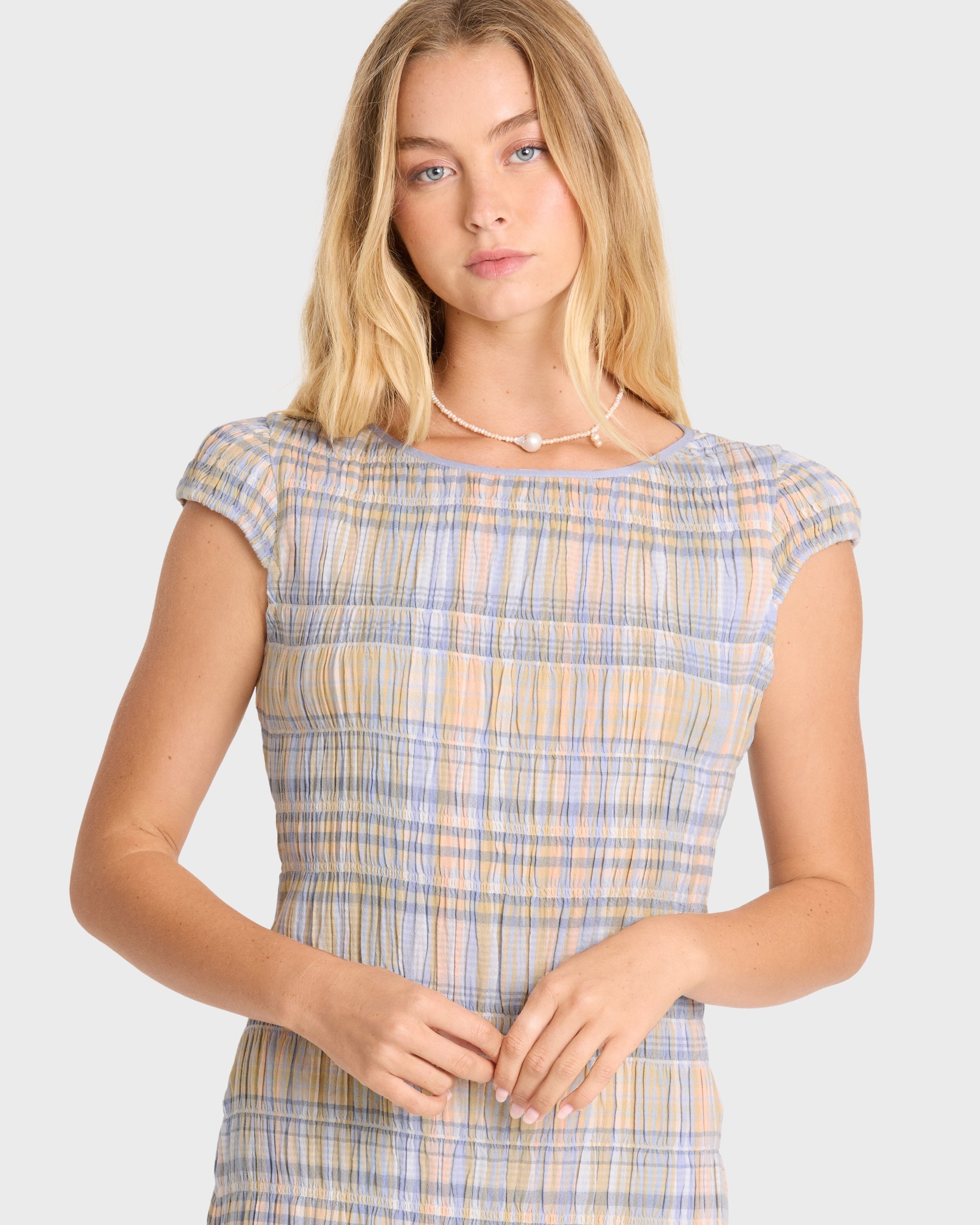 Billabong Bright Side Mini Dress - Twilight Blue