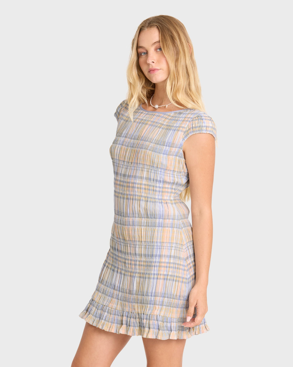 Billabong Bright Side Mini Dress - Twilight Blue