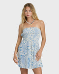 Billabong In The Sky Mini Dress - White Cap