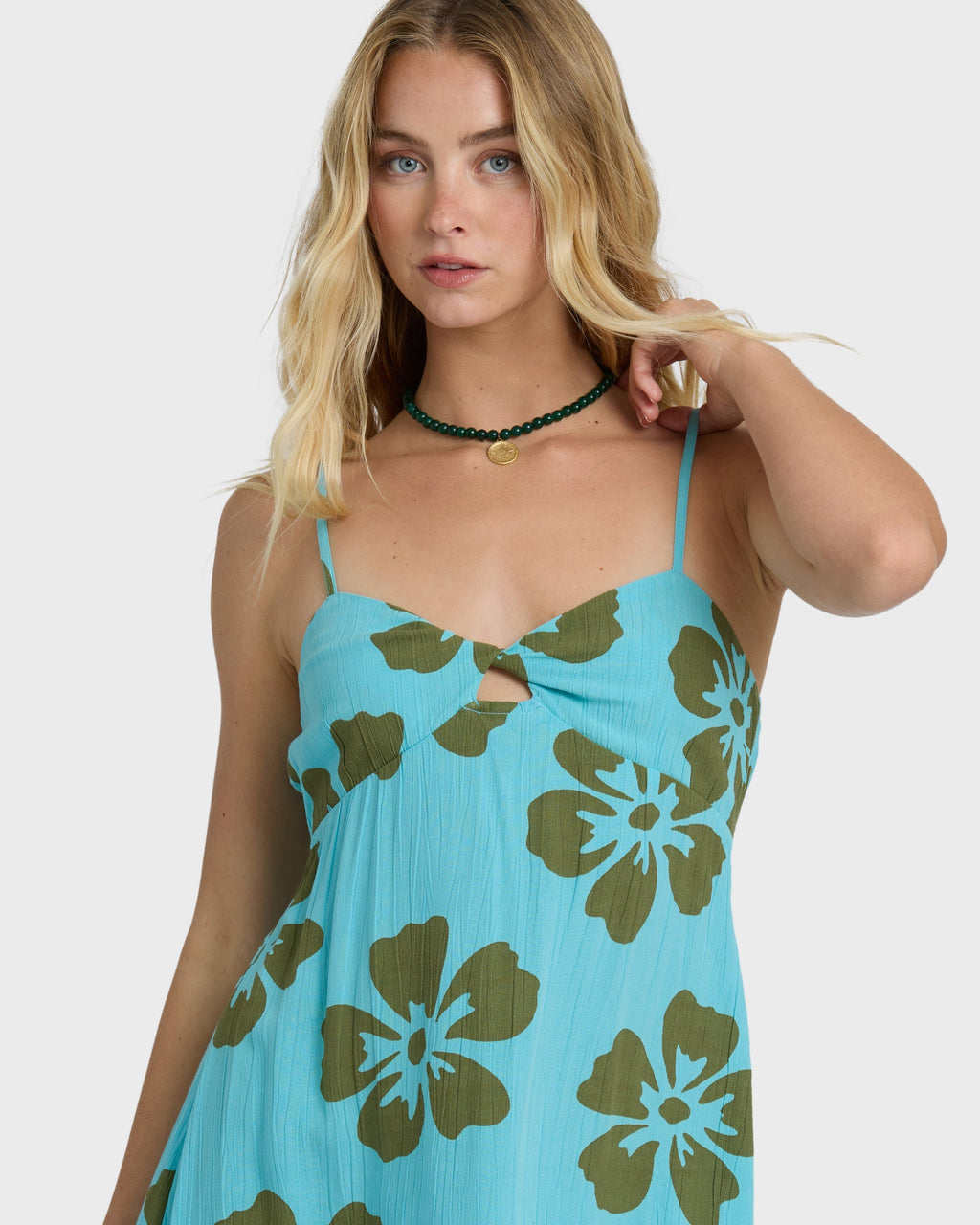Billabong Last Sunset Mini Dress - Ocean Spray