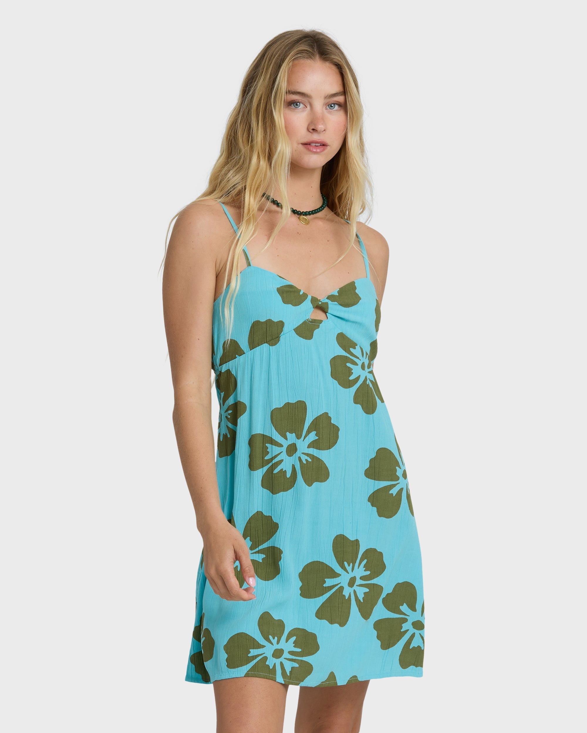 Billabong Last Sunset Mini Dress - Ocean Spray