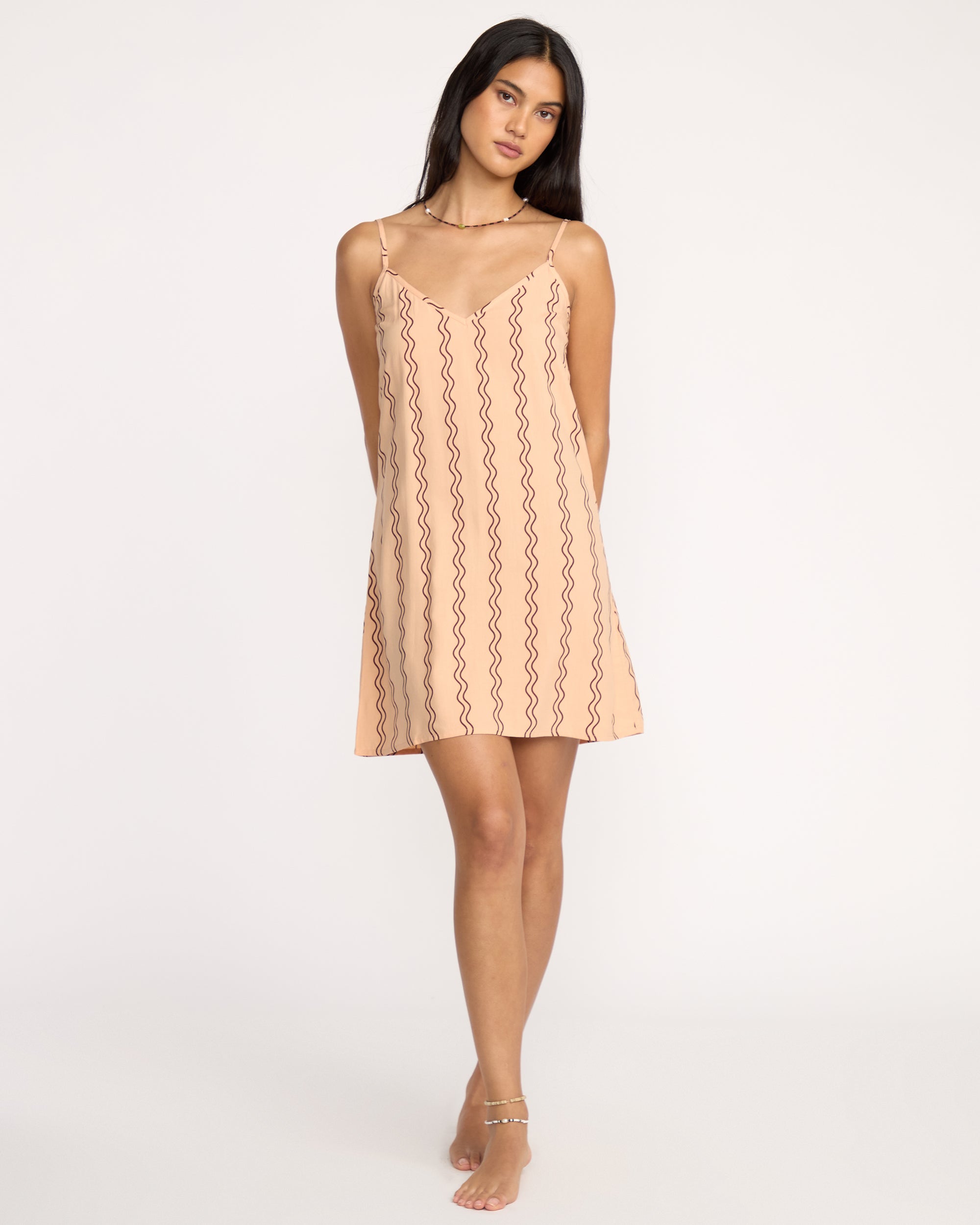 Billabong 90s Babe Mini Dress - Sunstone