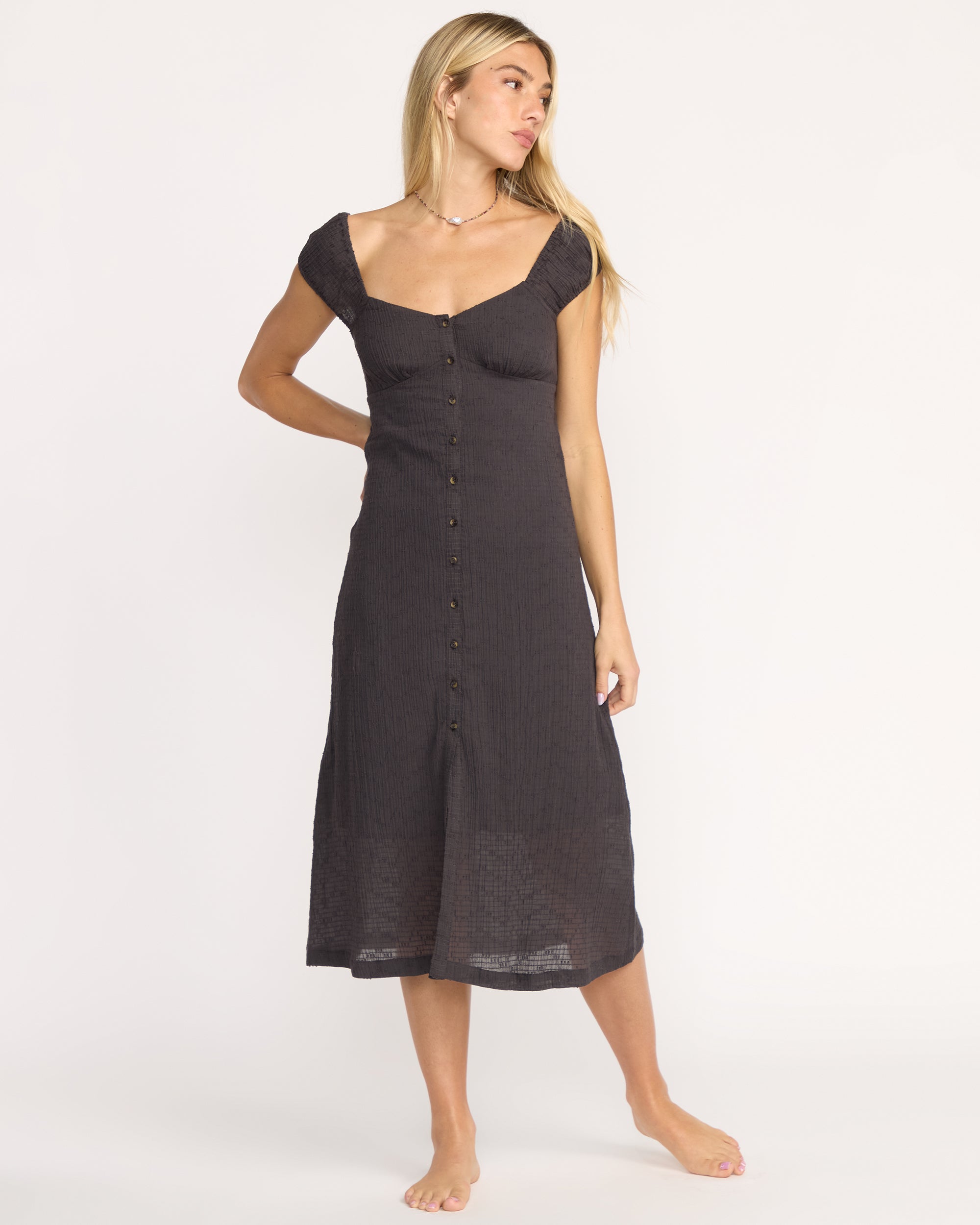 Billabong Distant Tides Dress - Black Sands