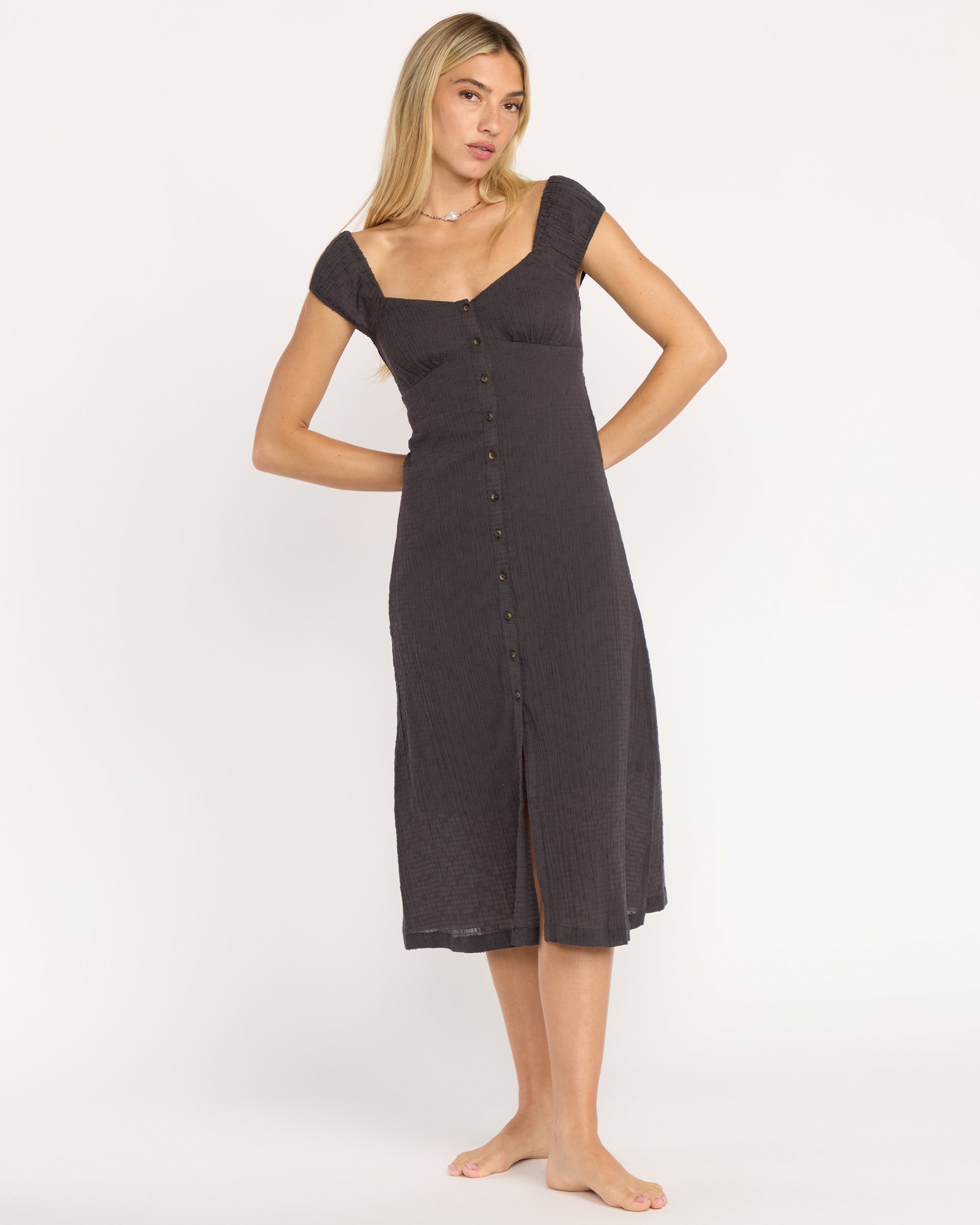 Billabong Distant Tides Dress - Black Sands