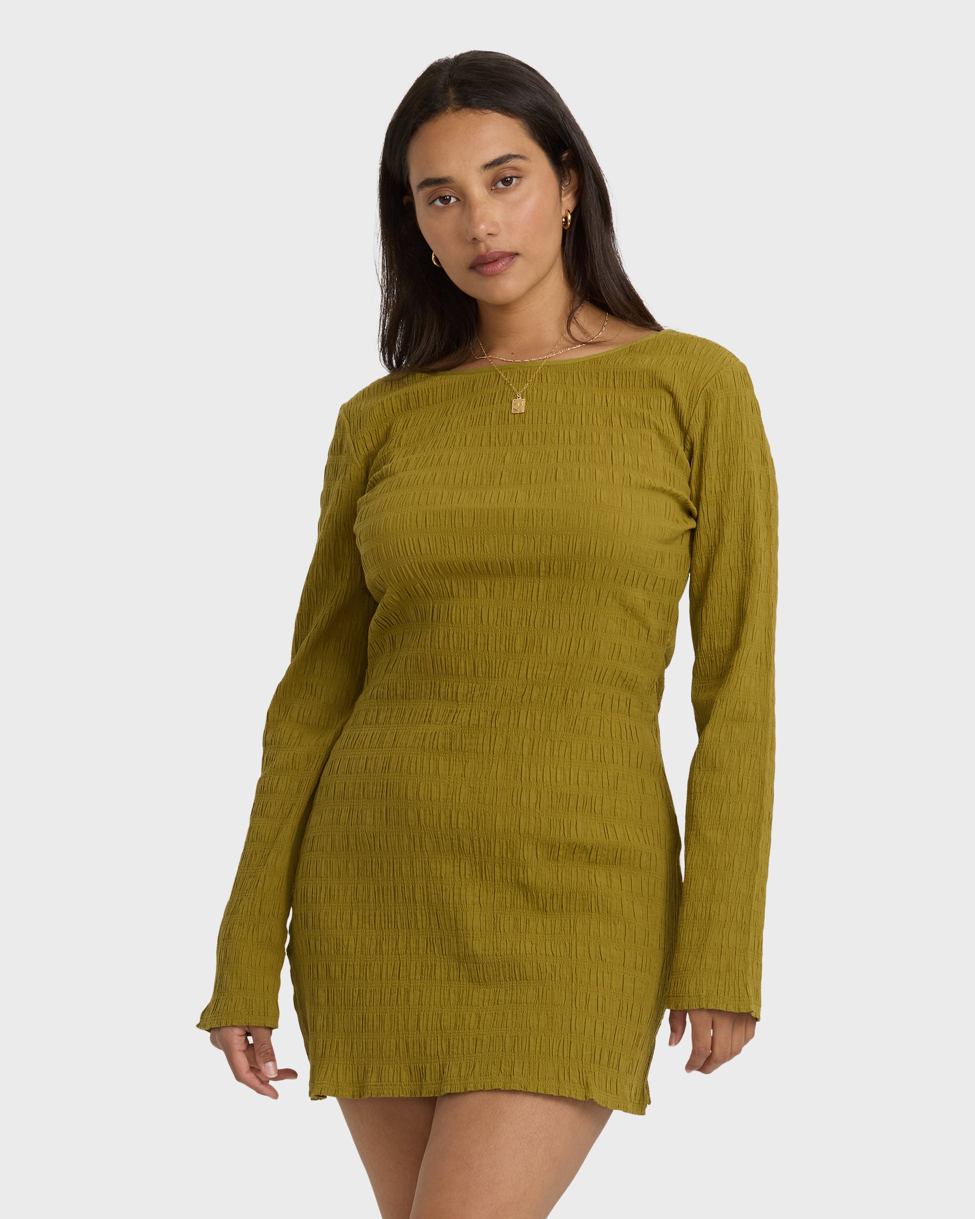 Billabong Dream Life Mini Dress - Moss