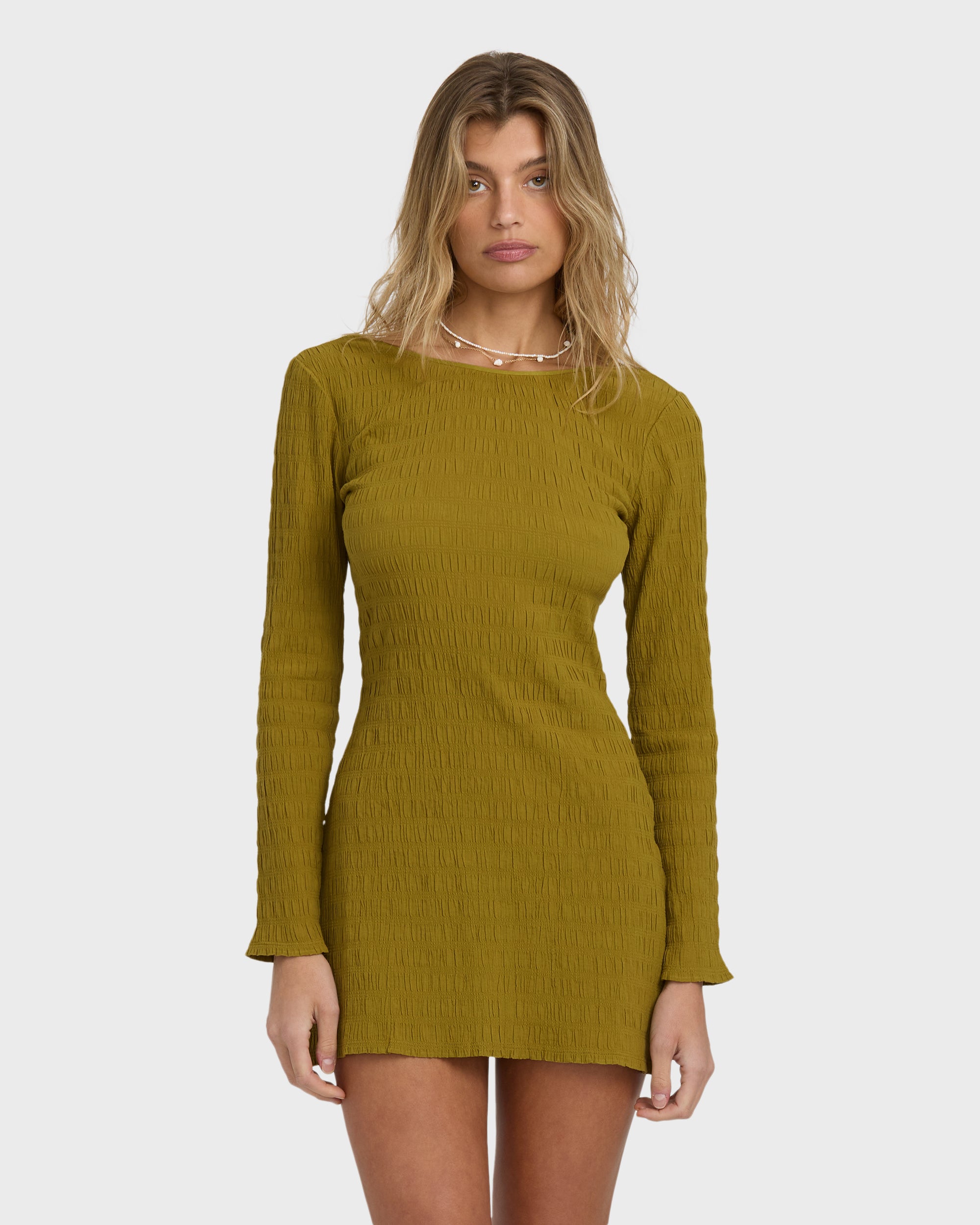 Billabong Dream Life Mini Dress - Moss