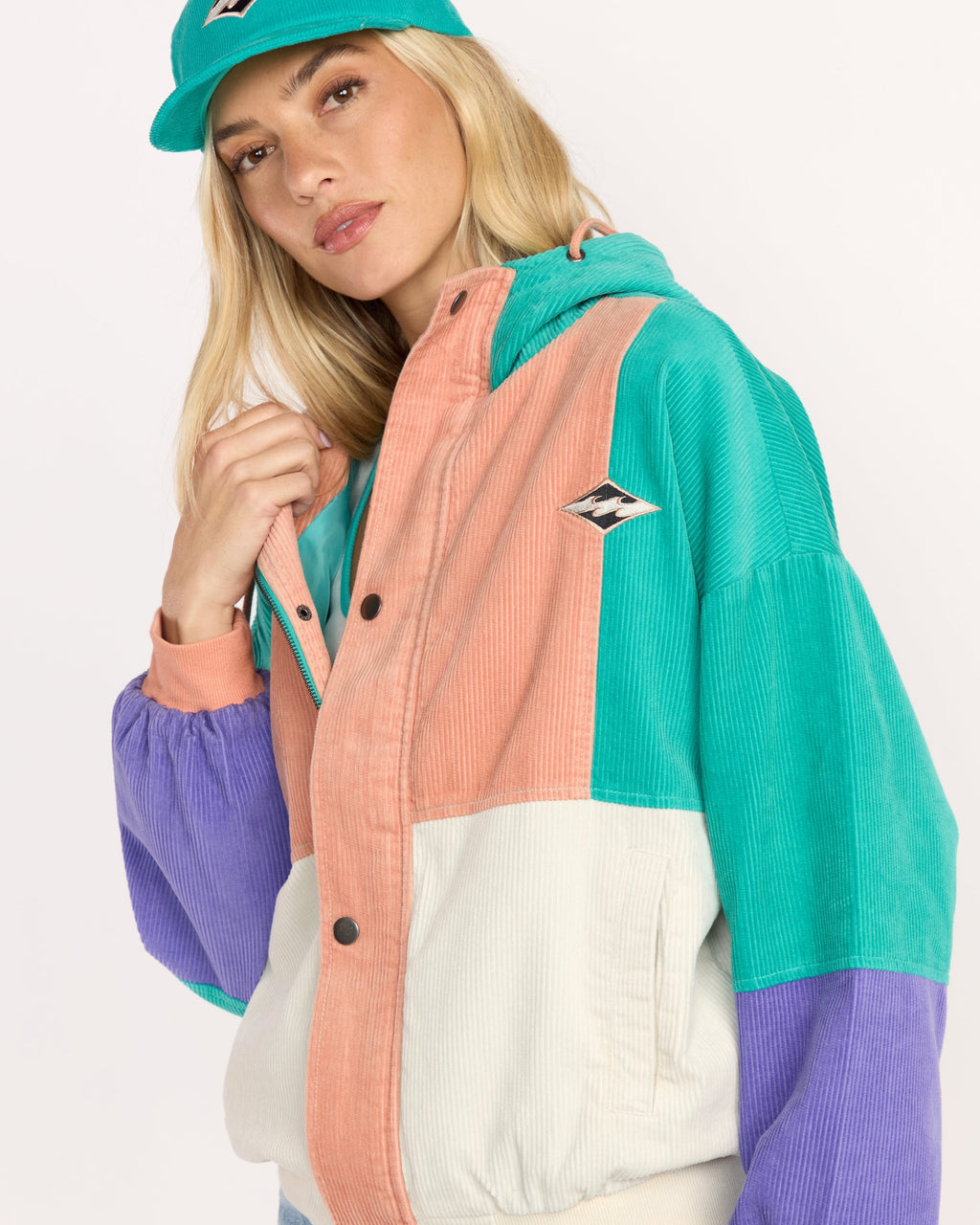 Billabong Set The Tone Jacket - Aqua Haze