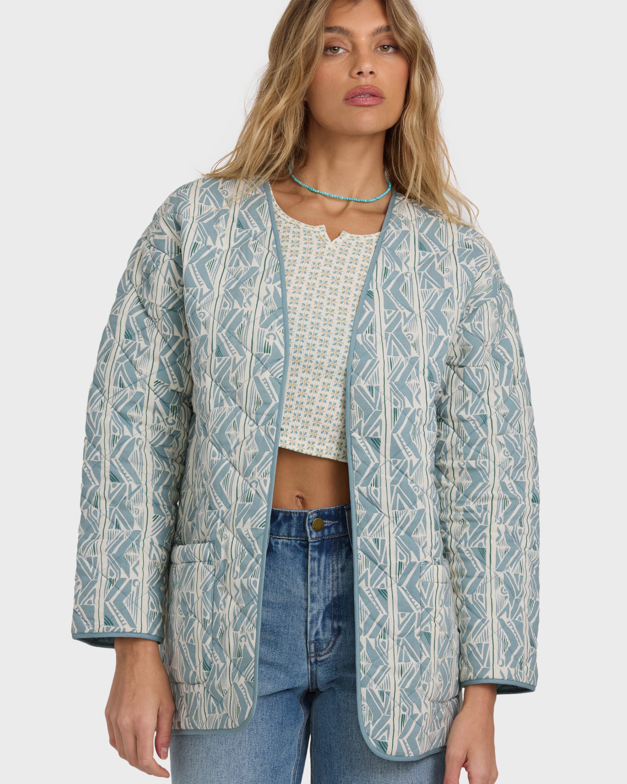 Billabong Day Dreamin Jacket - Mineral Blue
