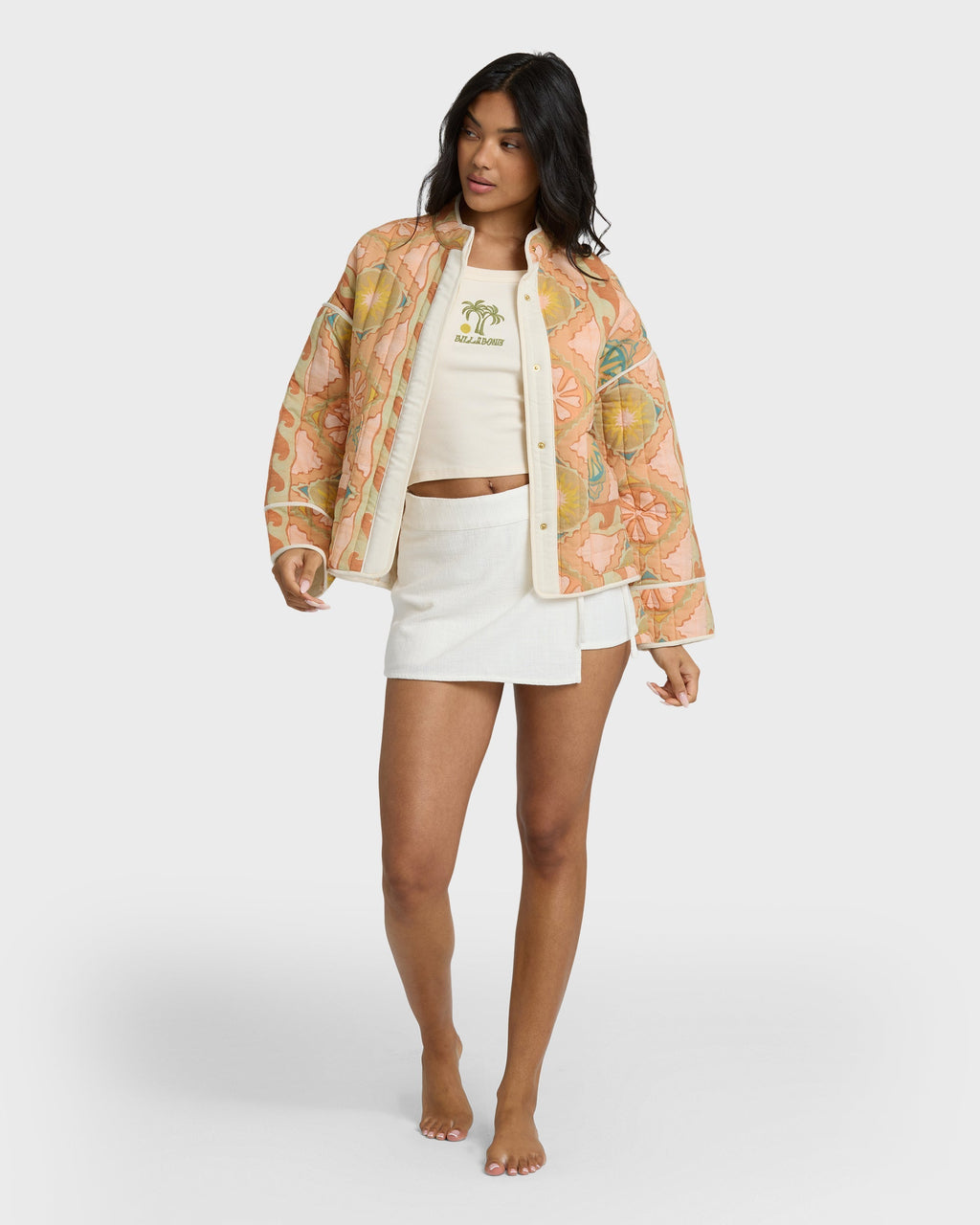 Billabong Folk Story 2 Quilted Jacket - Sand