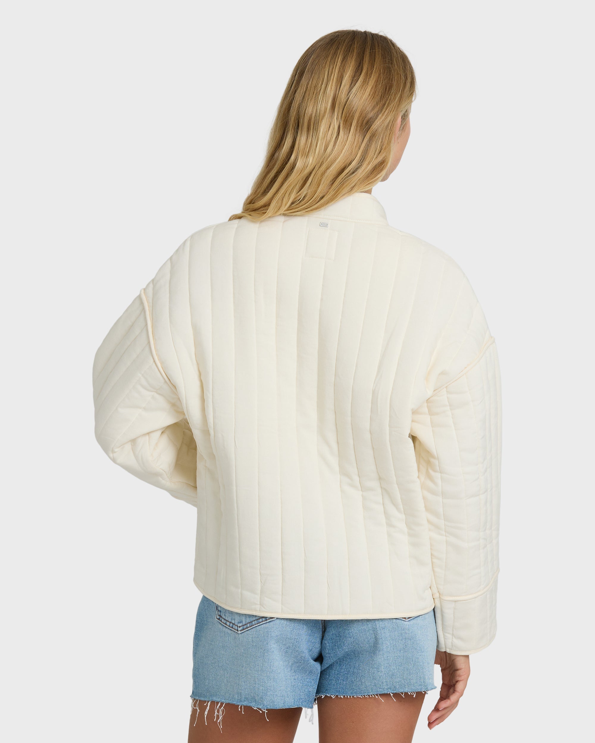 Billabong Folk Story 2 Quilted Jacket - White Cap