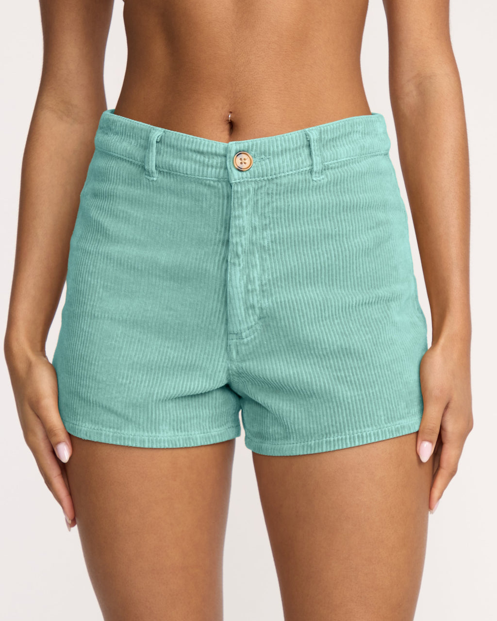 Billabong Free Fall Corduroy Shorts - Misty Blue