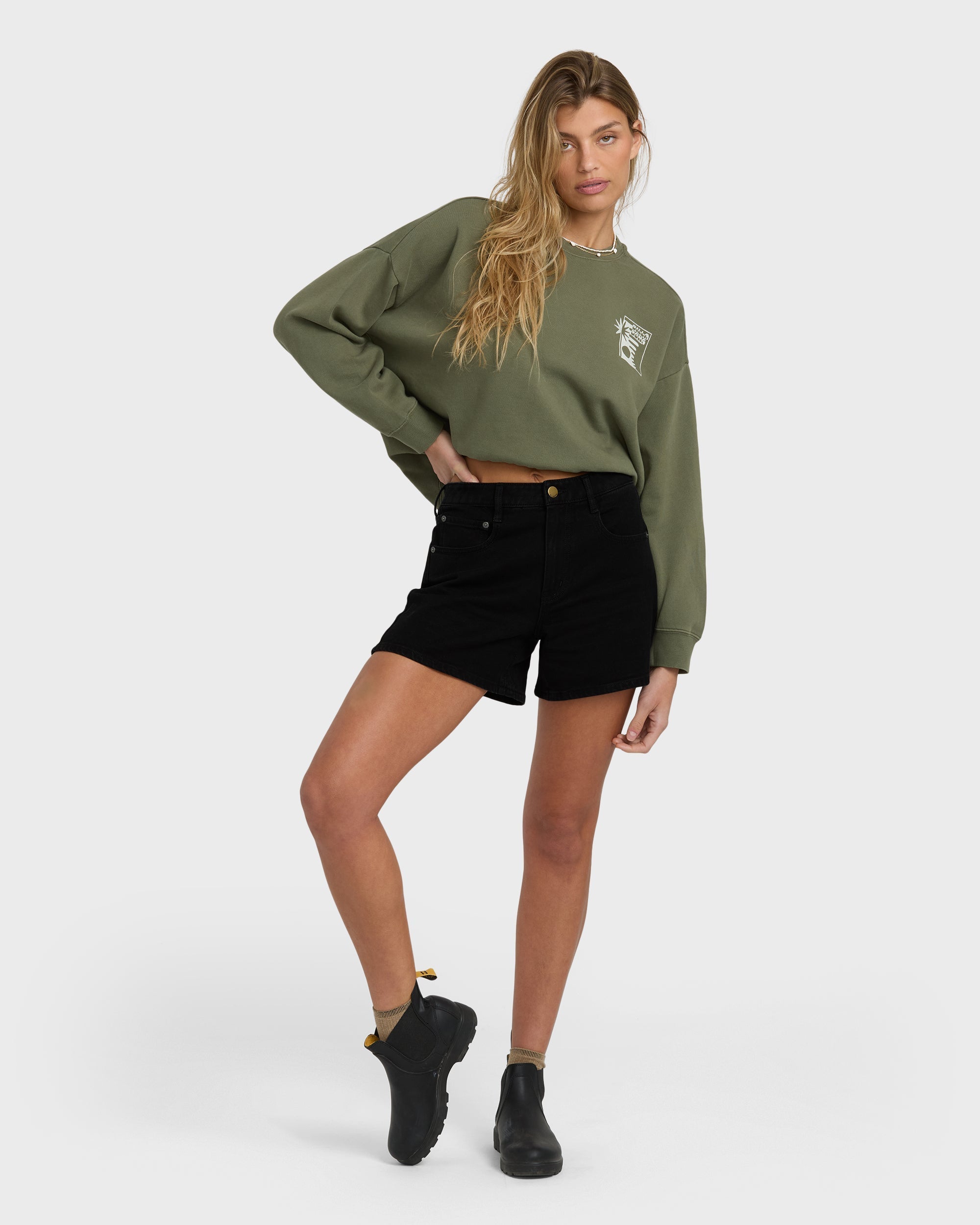 Billabong Shifter Denim Shorts - Black