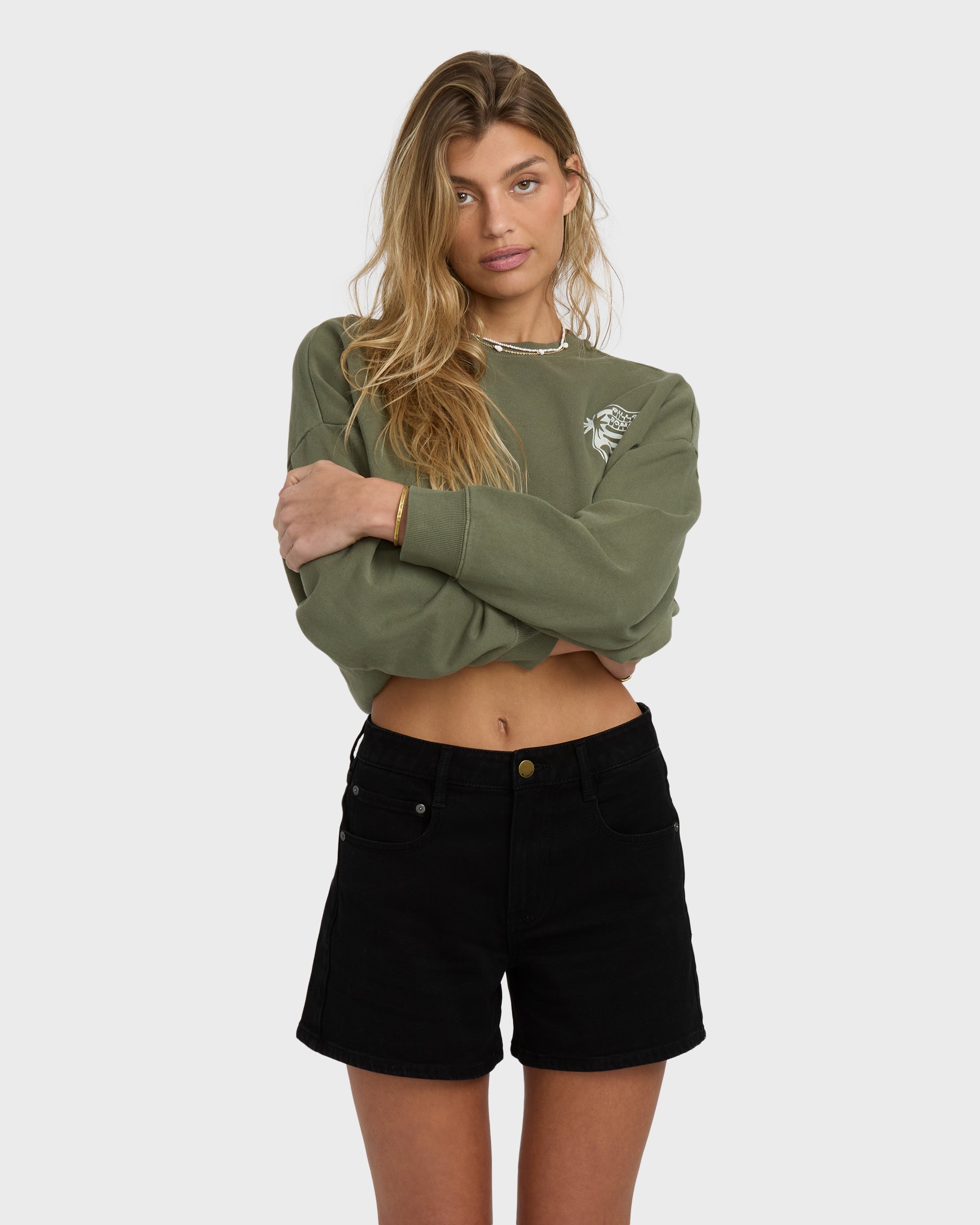 Billabong Shifter Denim Shorts - Black