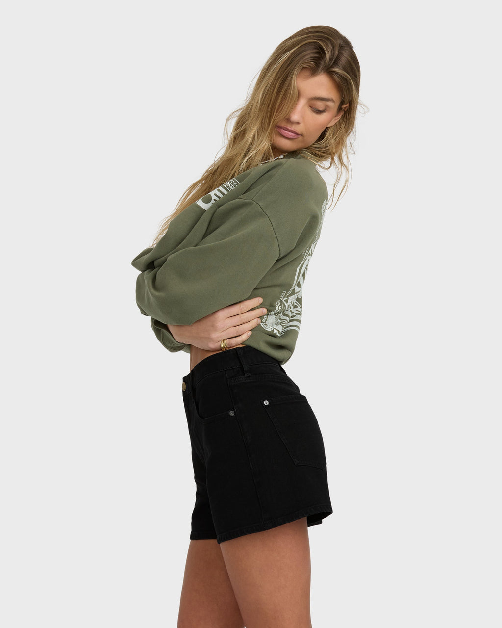 Billabong Shifter Denim Shorts - Black