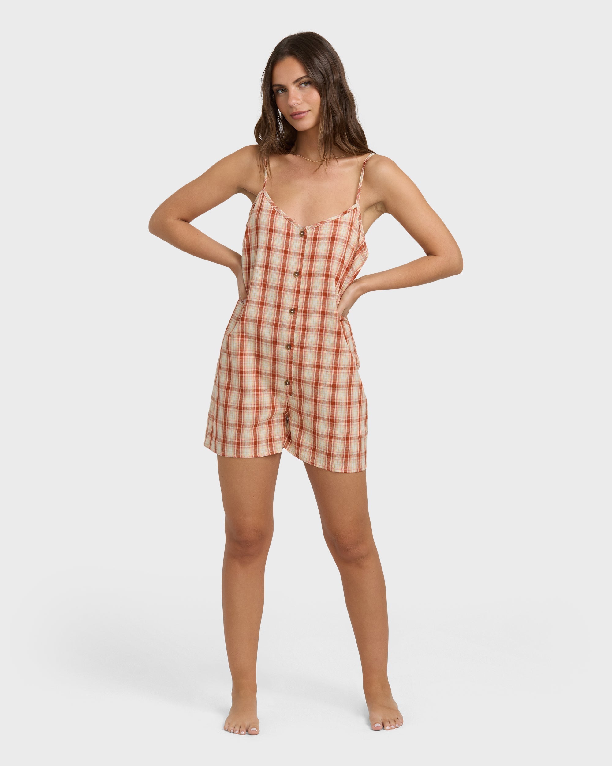 Billabong Dreamy Daze Romper - Sedona