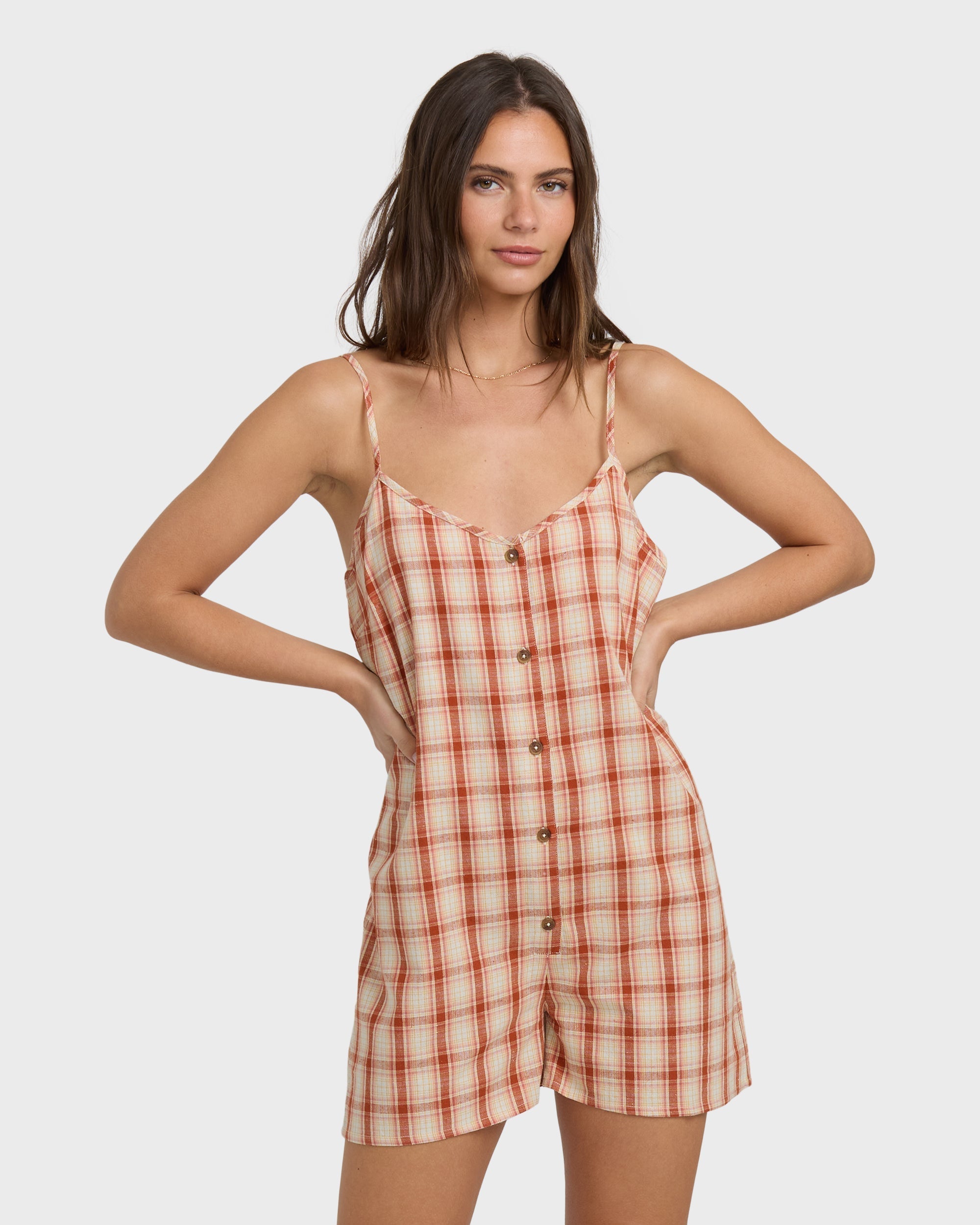 Billabong Dreamy Daze Romper - Sedona
