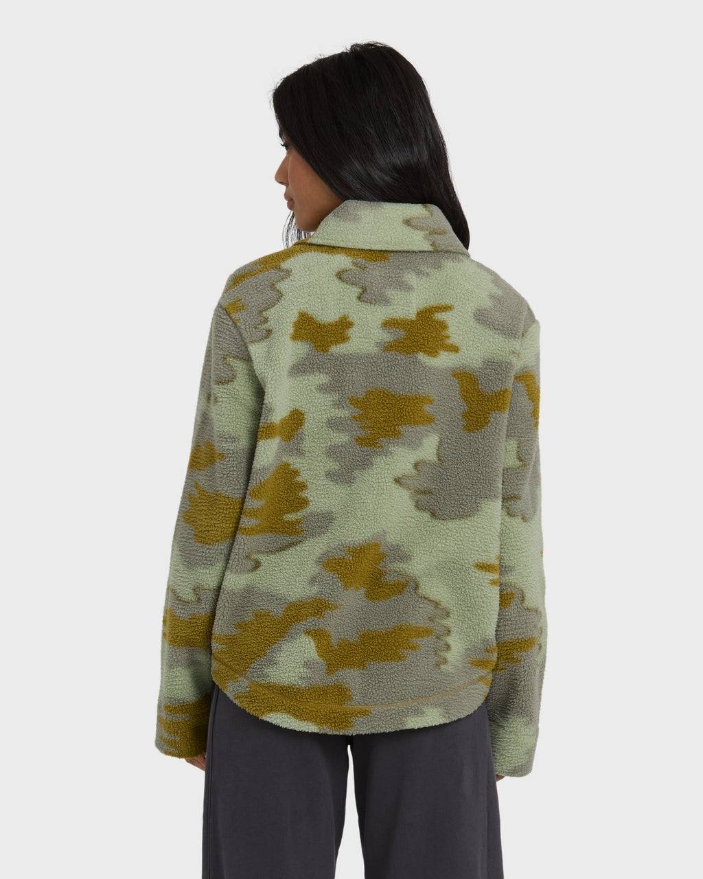 Billabong Breezy Sherpa Shacket - Camoflauge
