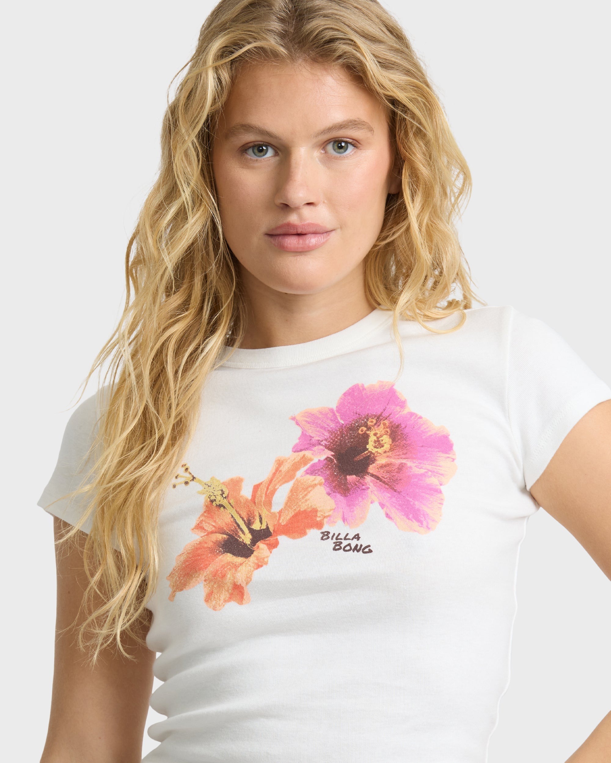 Billabong Cool Girls Only Short Sleeve T-Shirt - Salt Crystal