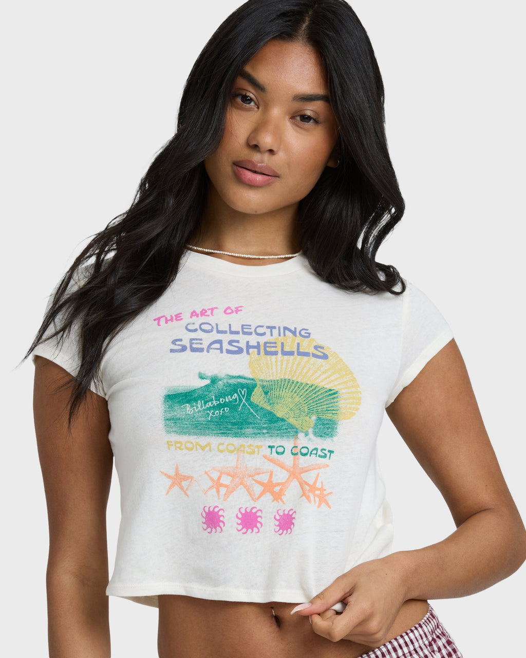 Billabong Coastal Adventures Short Sleeve T-Shirt - White Cap