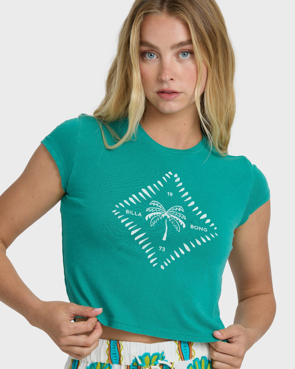 Billabong Check Me In Short Sleeve T-Shirt - Climbing Ivy