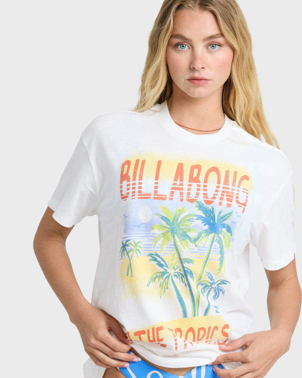 Billabong Lush Escape Short Sleeve T-Shirt - Salt Crystal