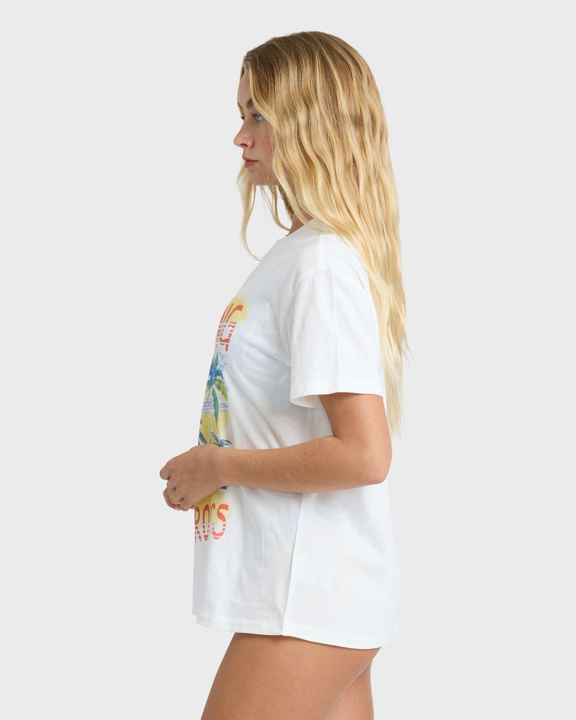 Billabong Lush Escape Short Sleeve T-Shirt - Salt Crystal