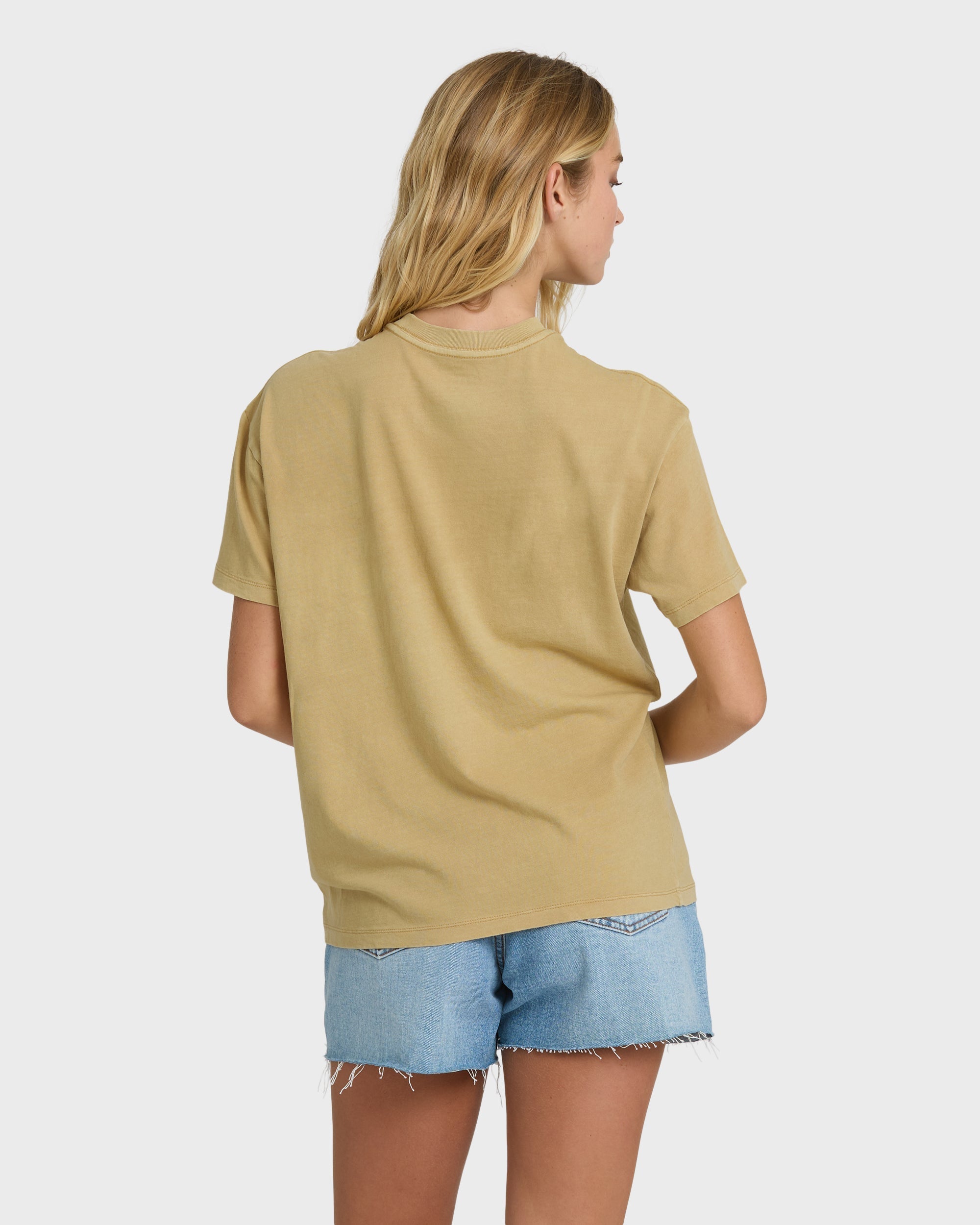 Billabong Flowers Ahead Short Sleeve T-Shirt - Stone