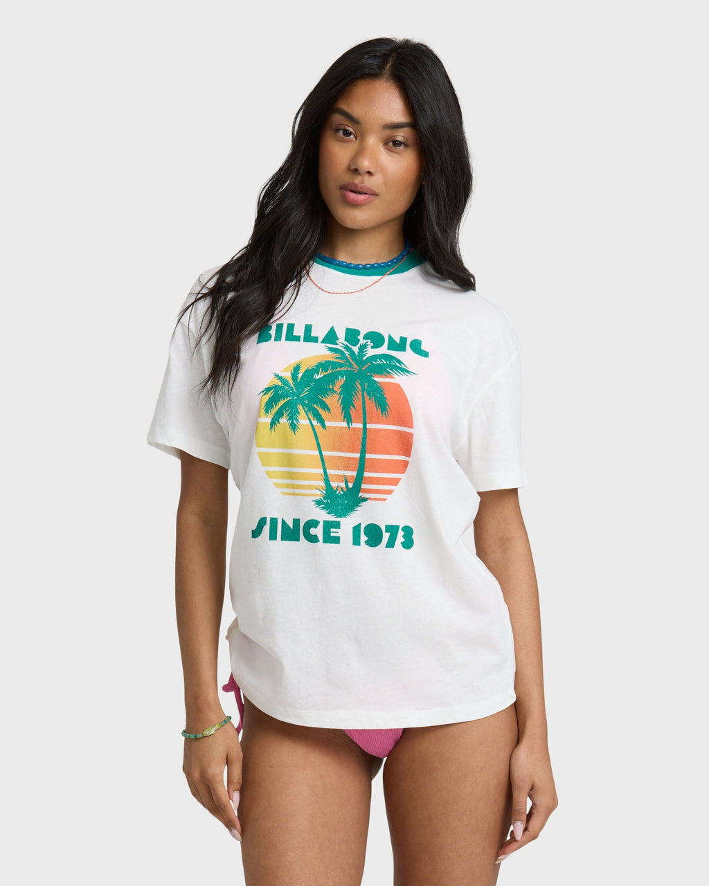 Billabong My Beach Club Short Sleeve T-Shirt - Salt Crystal