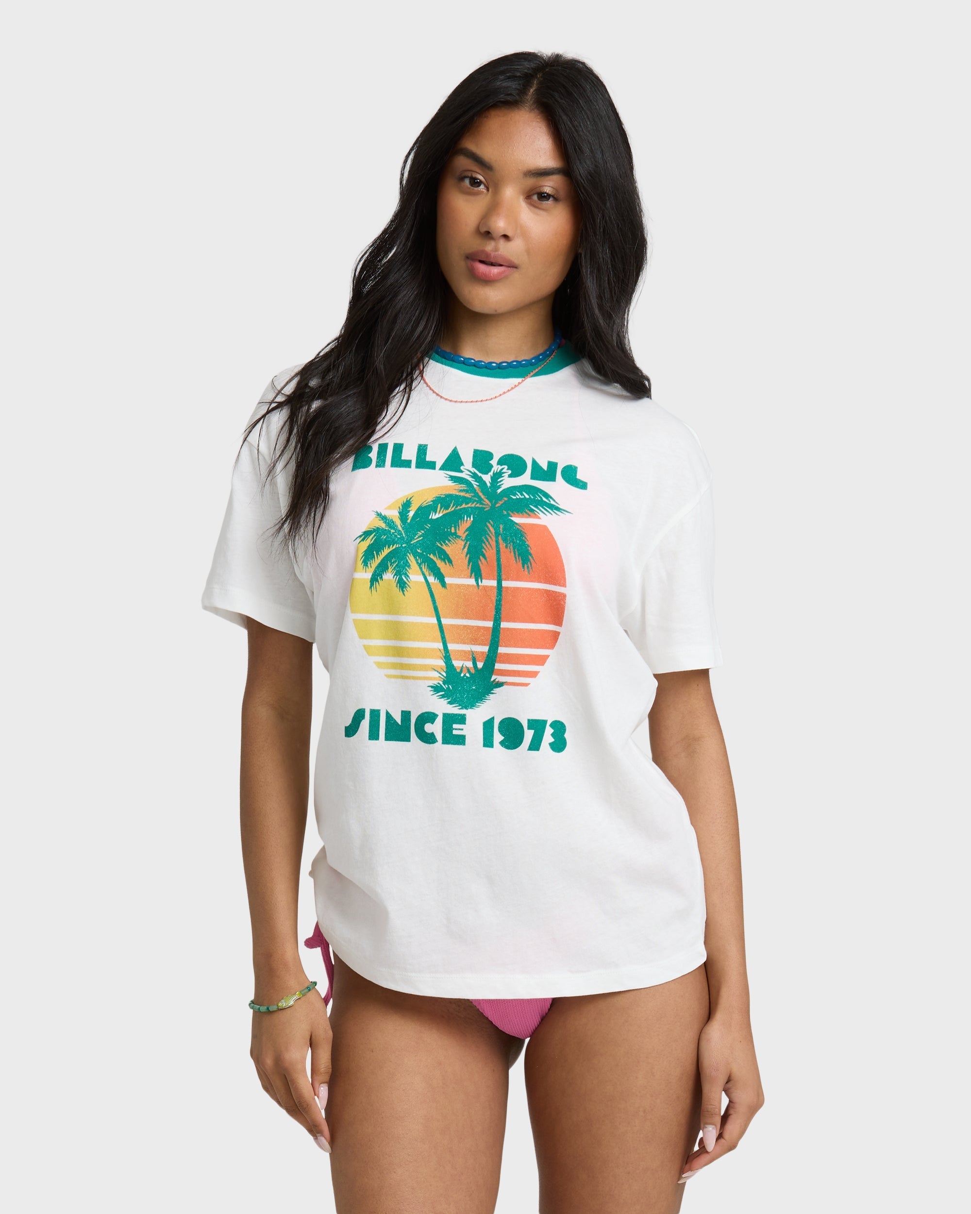 Billabong My Beach Club Short Sleeve T-Shirt - Salt Crystal