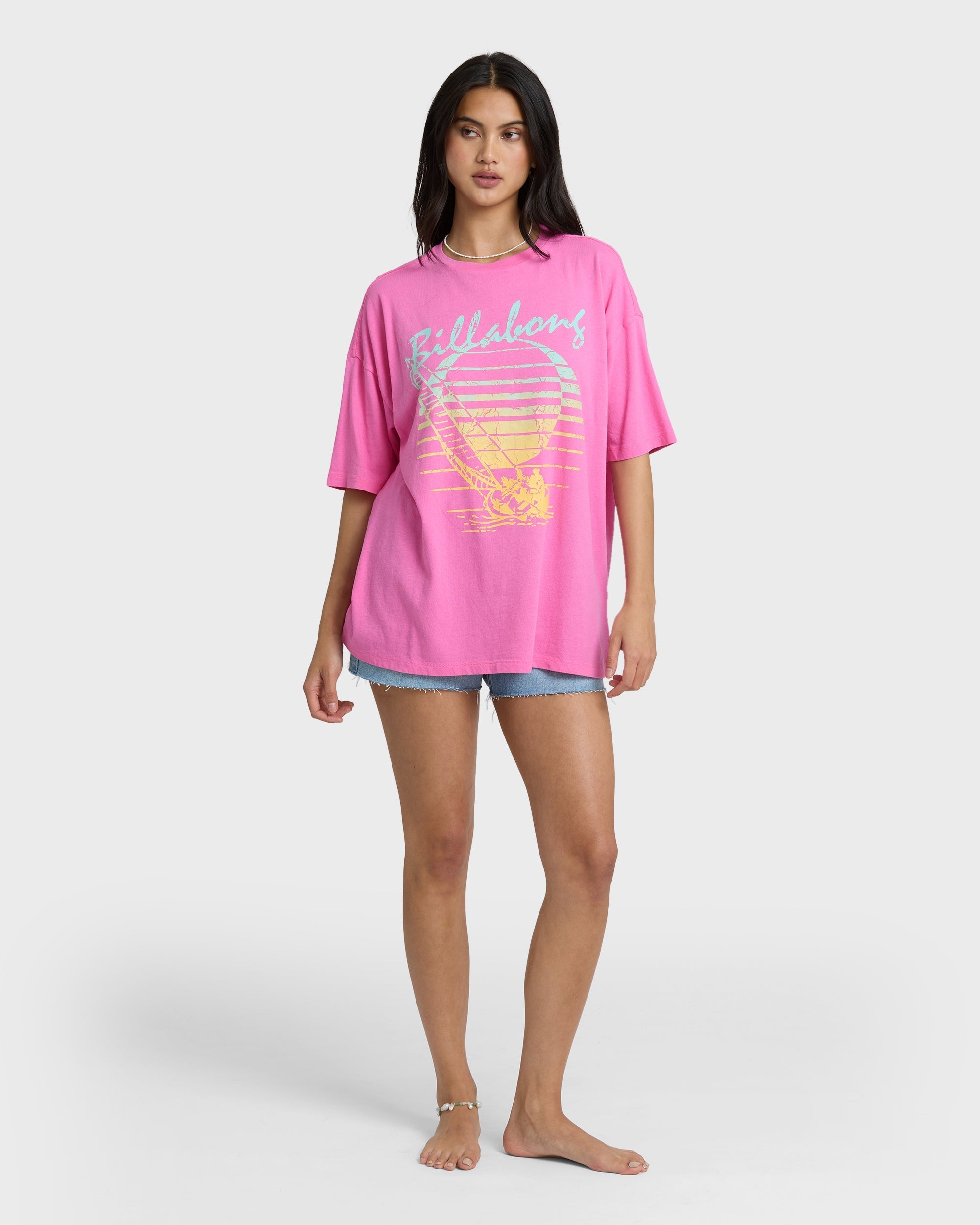 Billabong Every High Tide Short Sleeve T-Shirt - Guava