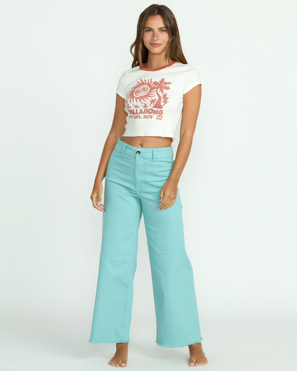 Billabong Electric Feeling Tee - Salt Crystal