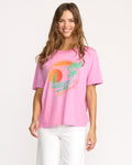 Billabong Bright New Day Tee - Bright Rose