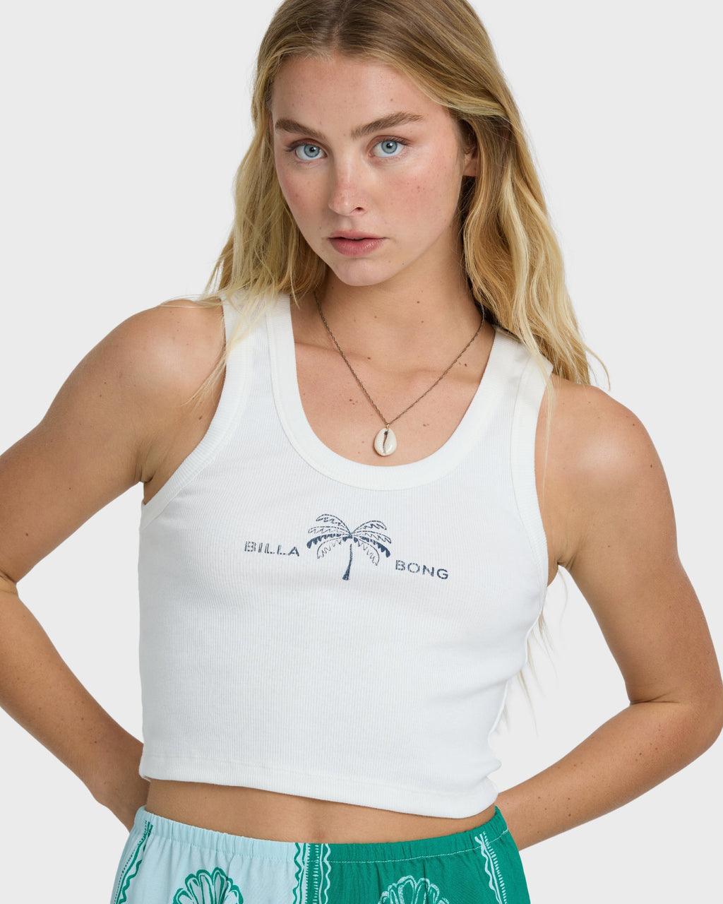 Billabong Grab Some Shade Tank - Salt Crystal