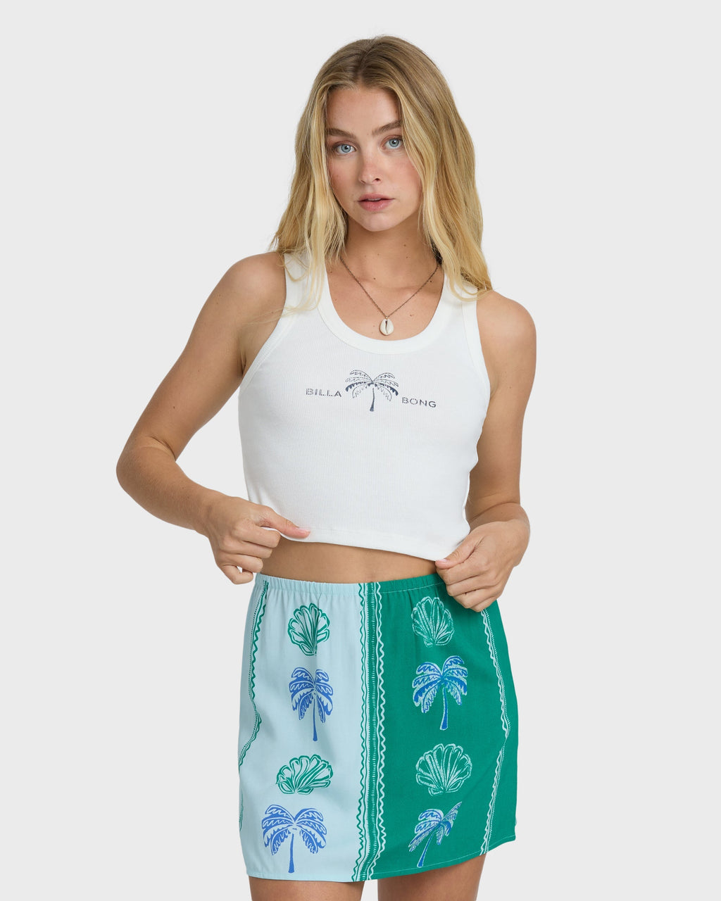 Billabong Grab Some Shade Tank - Salt Crystal
