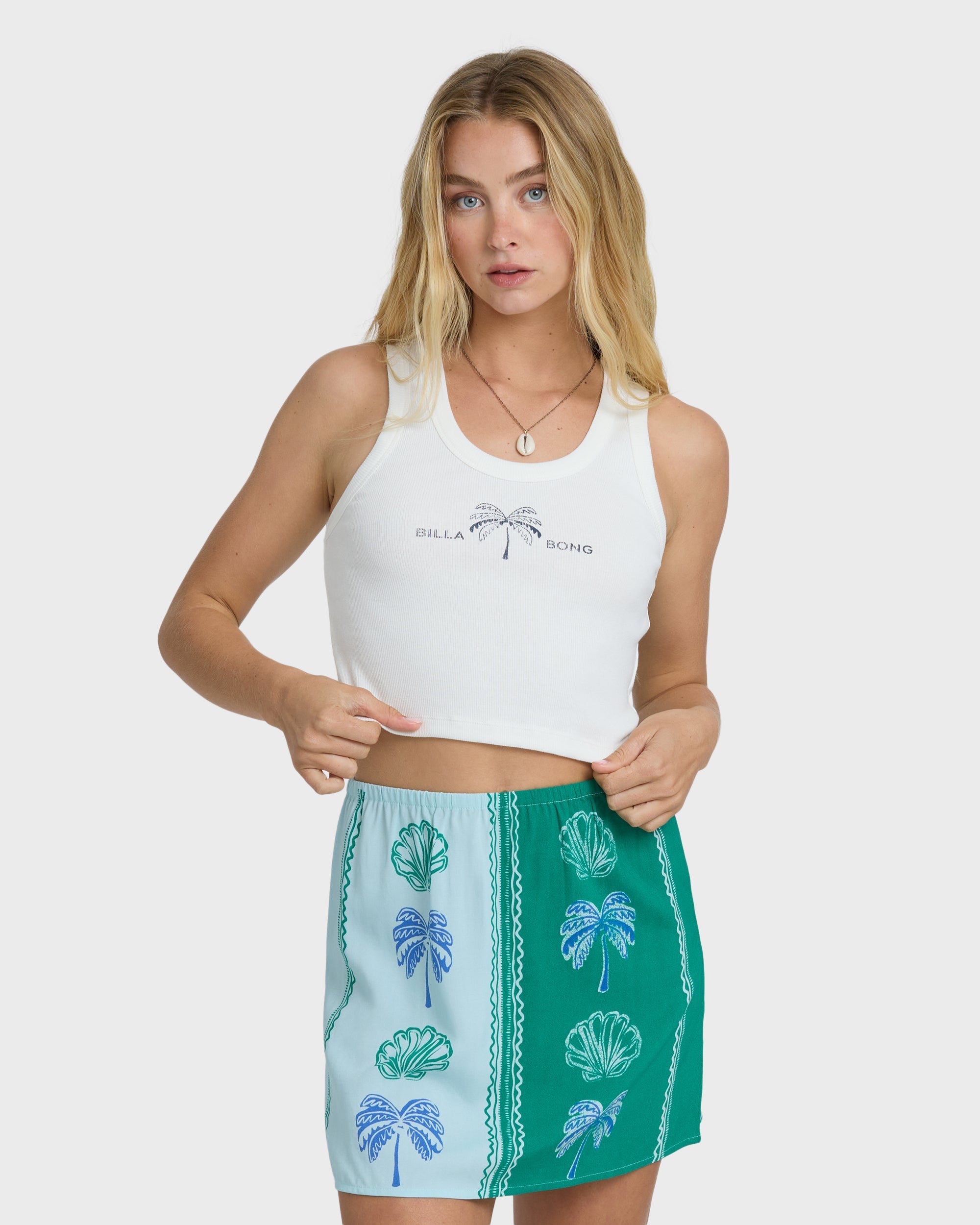Billabong Grab Some Shade Tank - Salt Crystal