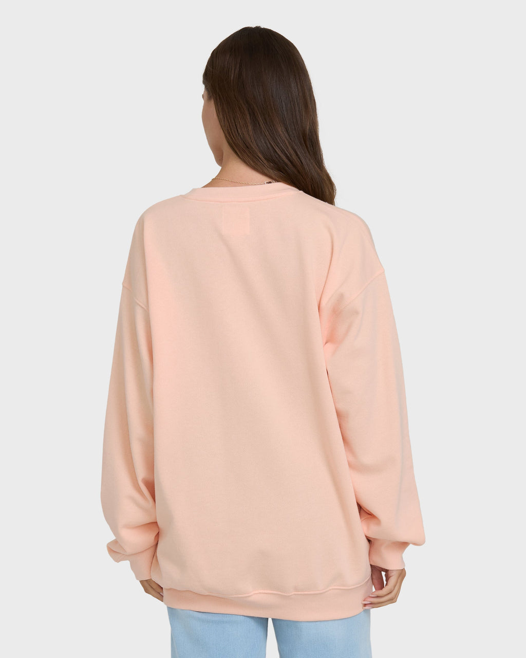 Billabong Chasing Horizons Crewneck Sweatshirt - Light Peach