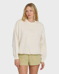 Billabong Bleached Out Kendal Crewneck Sweatshirt - Vanilla