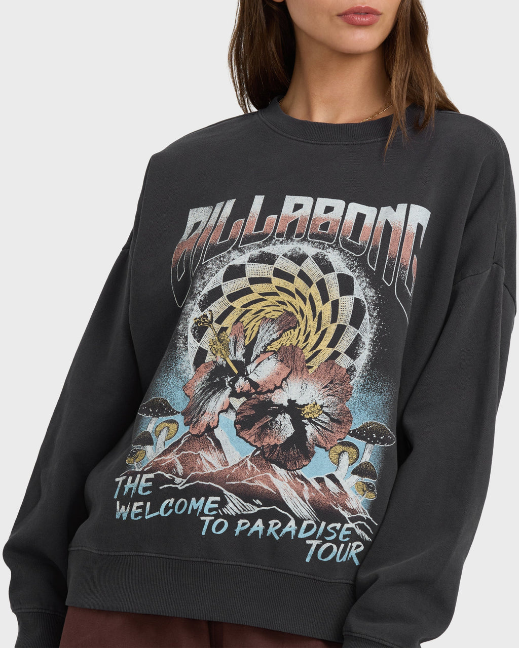Billabong Echo Crewneck Sweatshirt - Black
