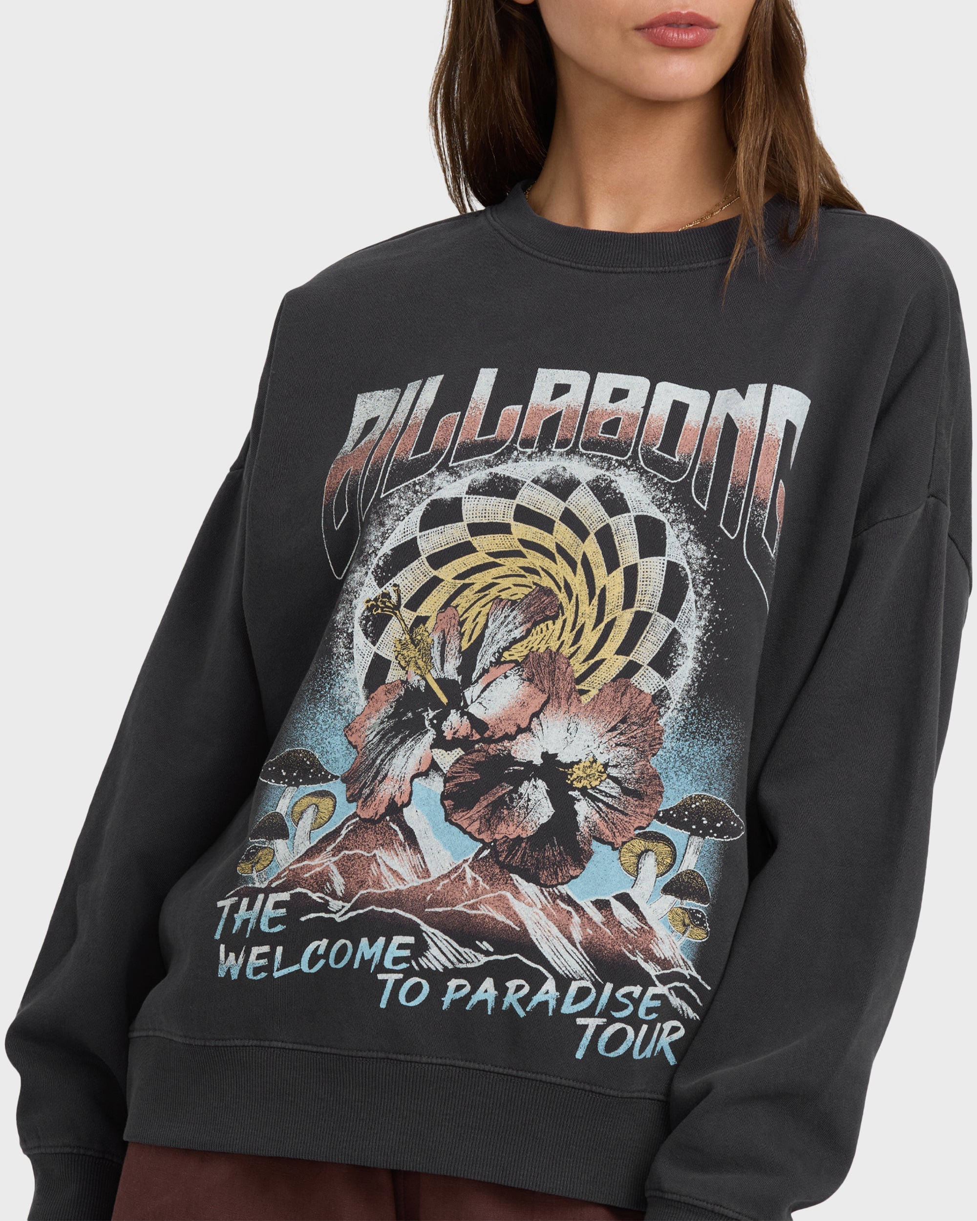 Billabong Echo Crewneck Sweatshirt - Black