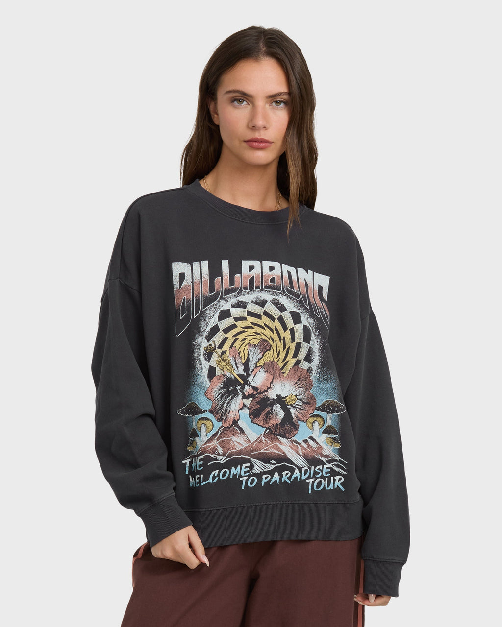 Billabong Echo Crewneck Sweatshirt - Black