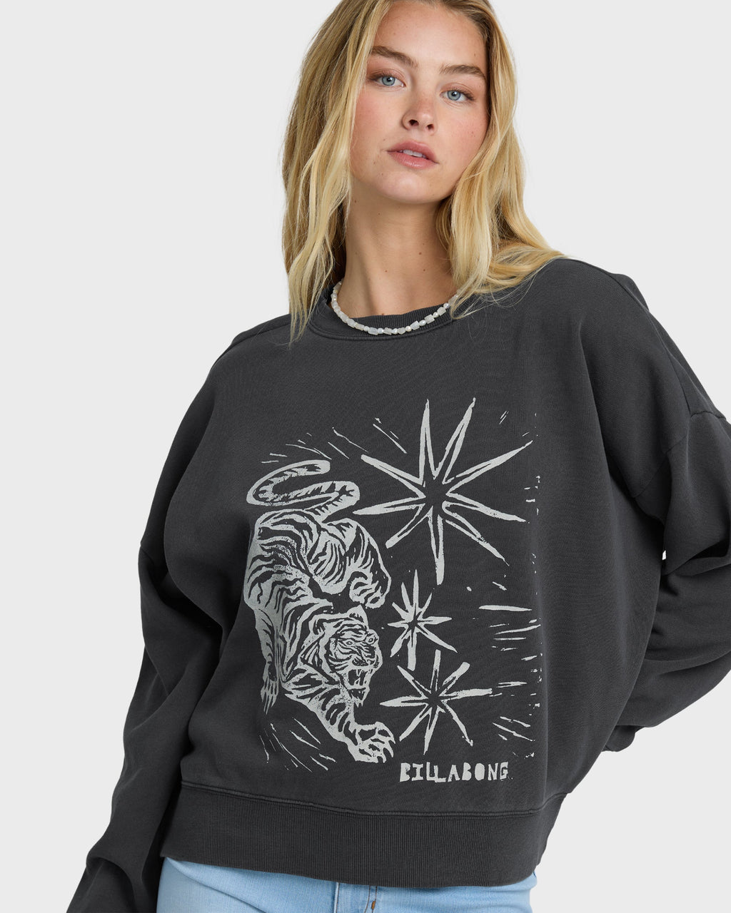 Billabong Echo Crewneck Sweatshirt - Black Sands