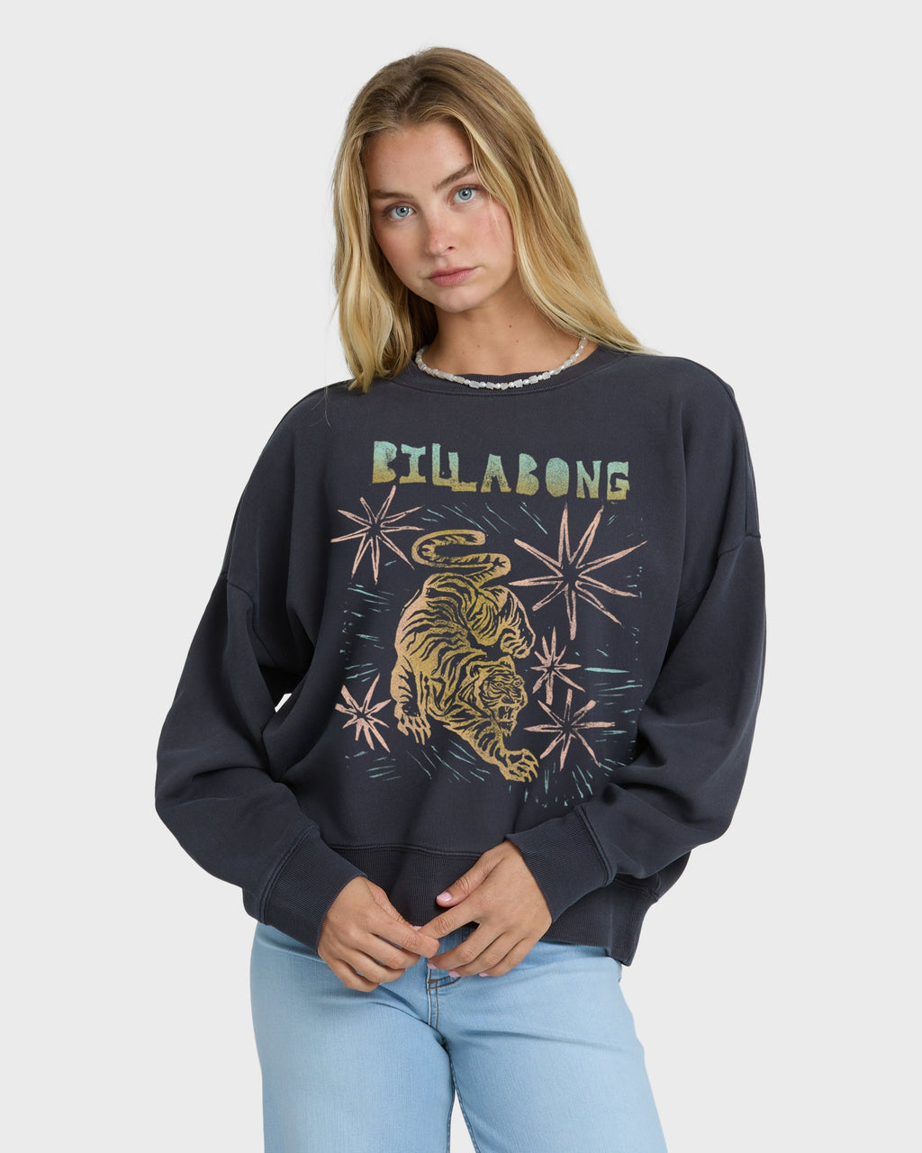 Billabong Echo Crewneck Sweatshirt - Black Sands