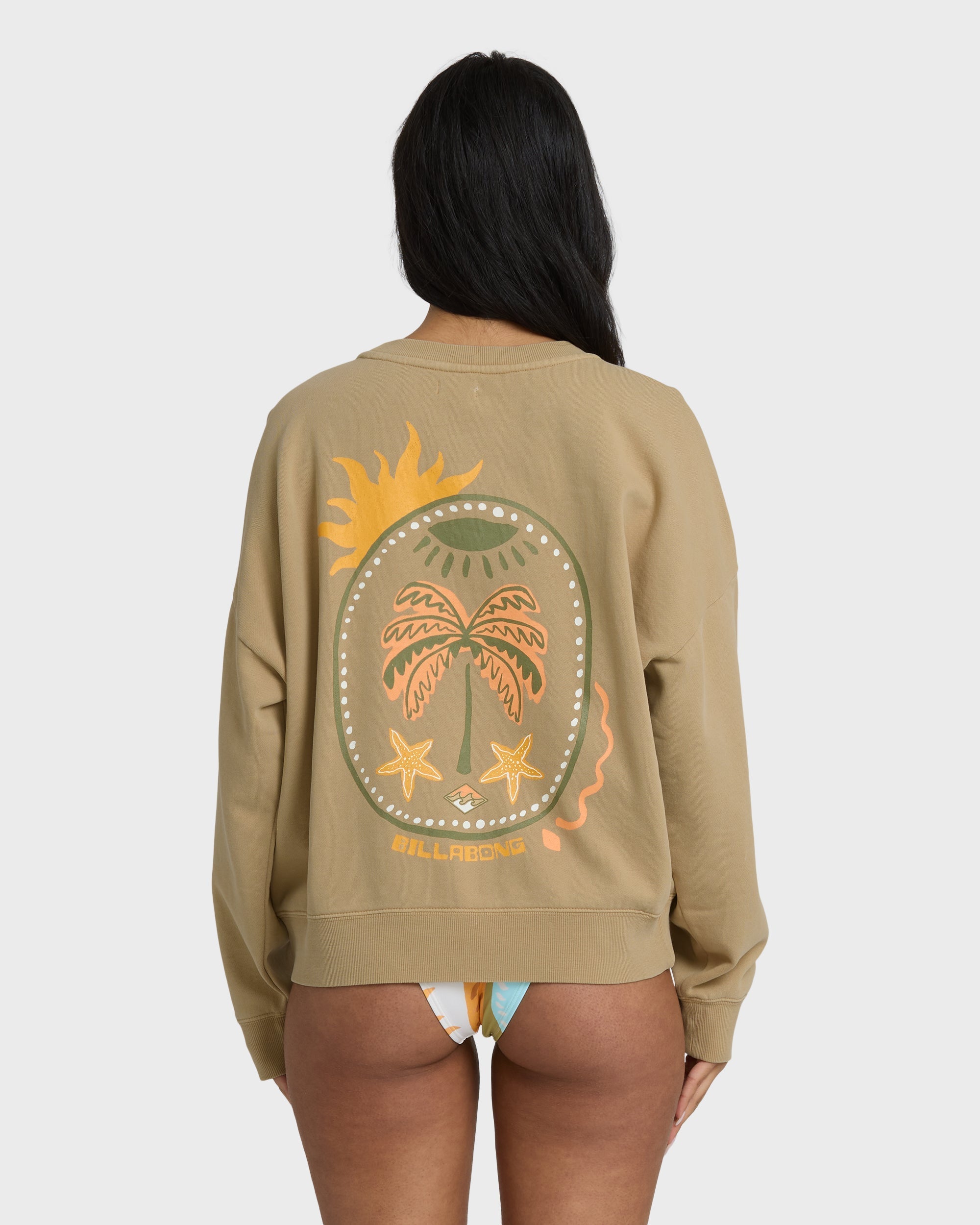 Billabong Echo Crewneck Sweatshirt - Stone